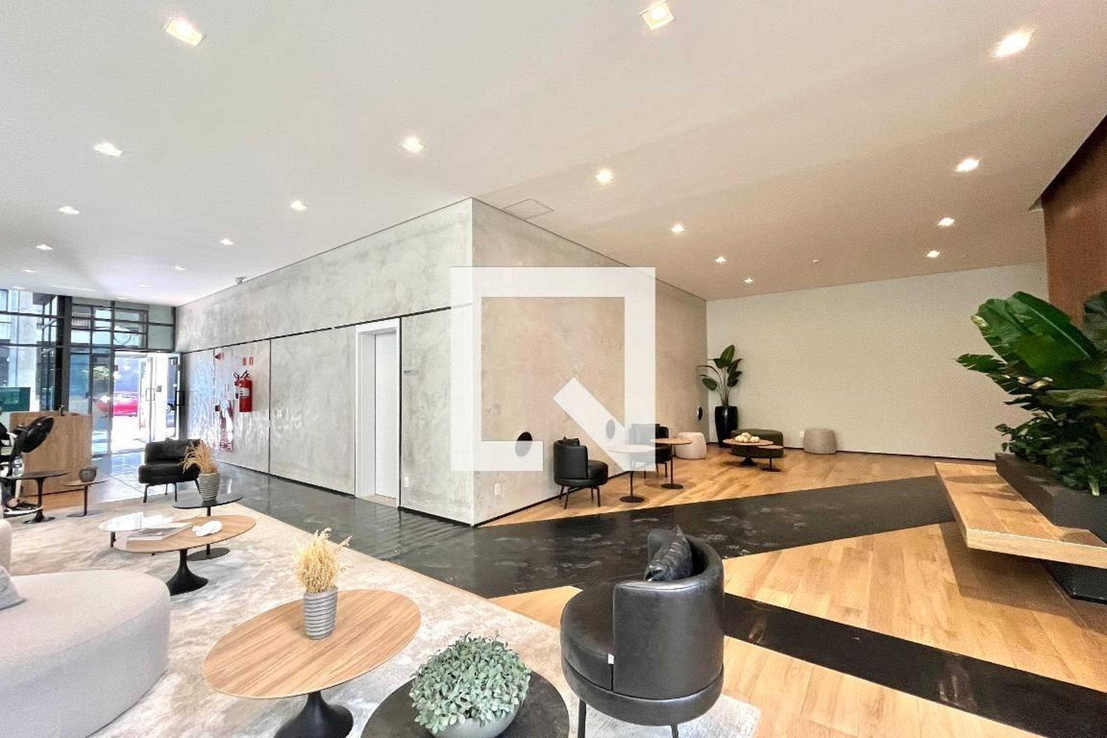 Hall de entrada - Modern vila Clementino