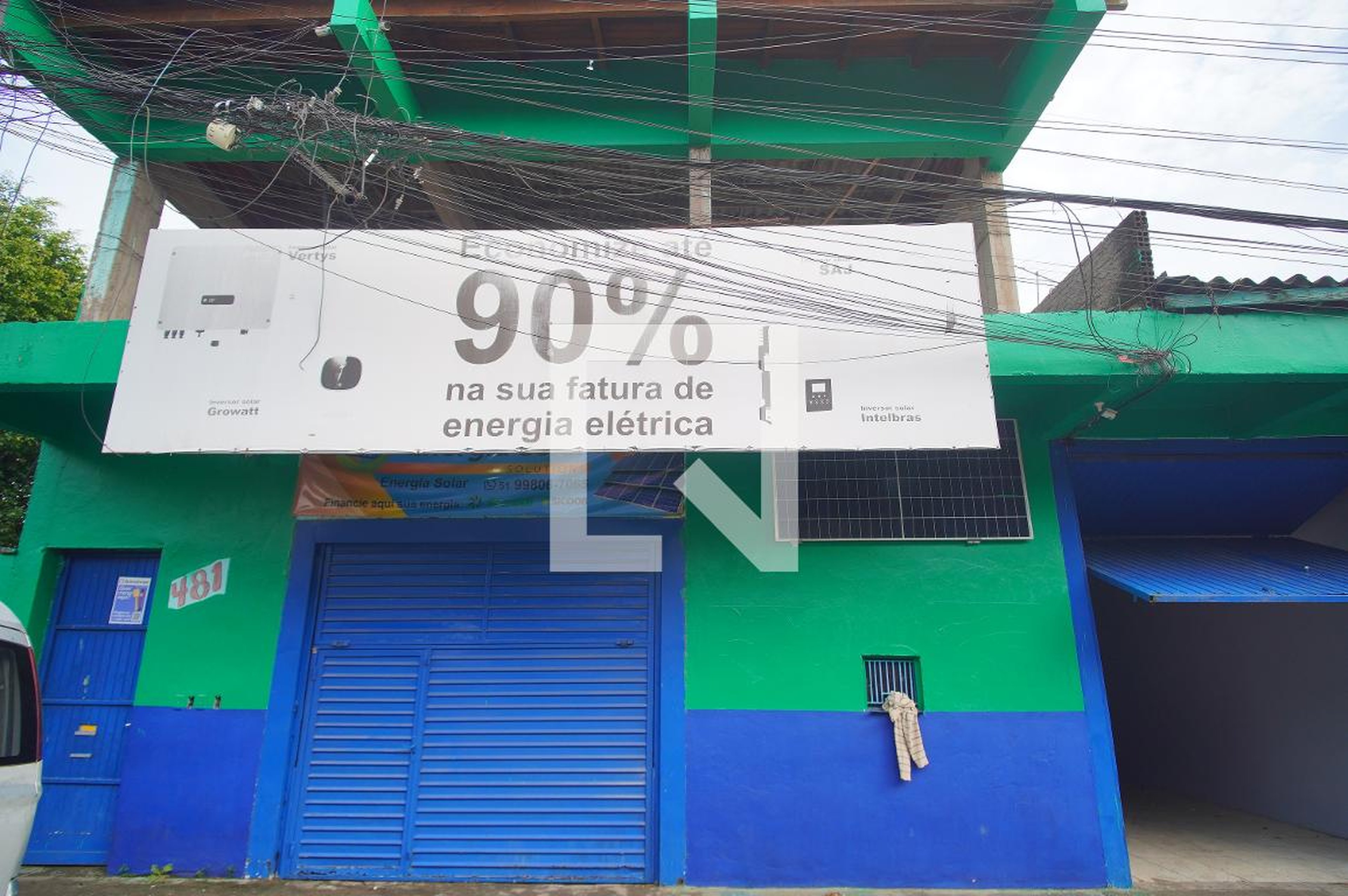 Fachada Condomínio em Rua Guilherme Vielitz, 475