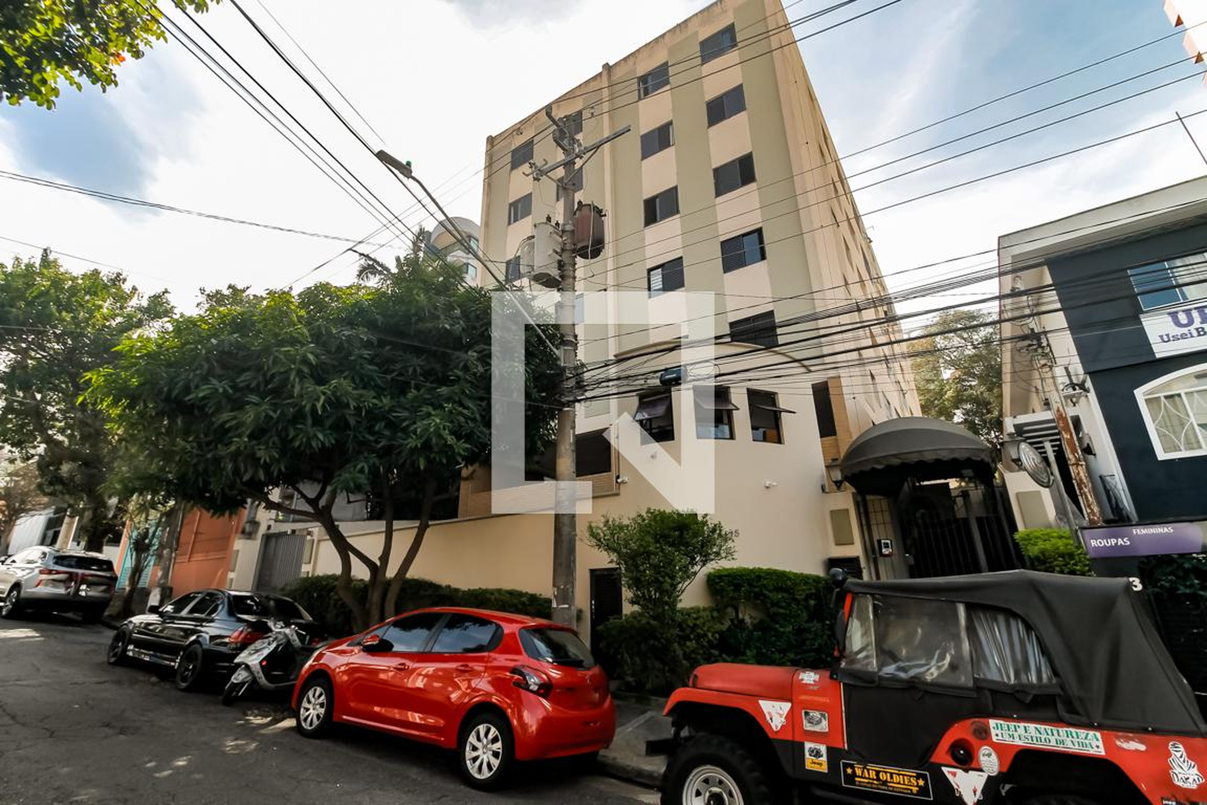 Fachada do Prédio Condomínio Maria Tereza