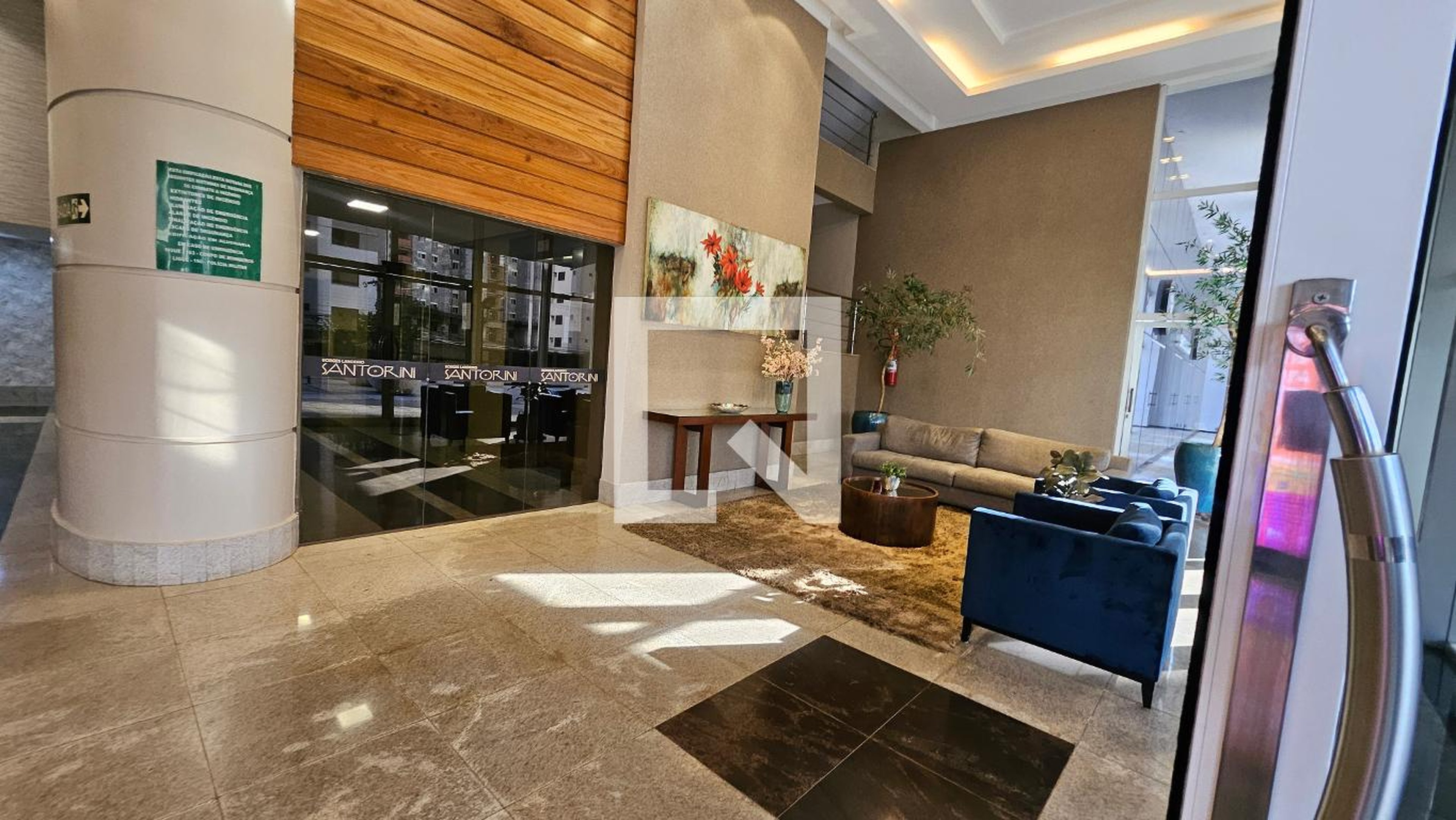 Hall de entrada - Borges Landeiro Santorini
