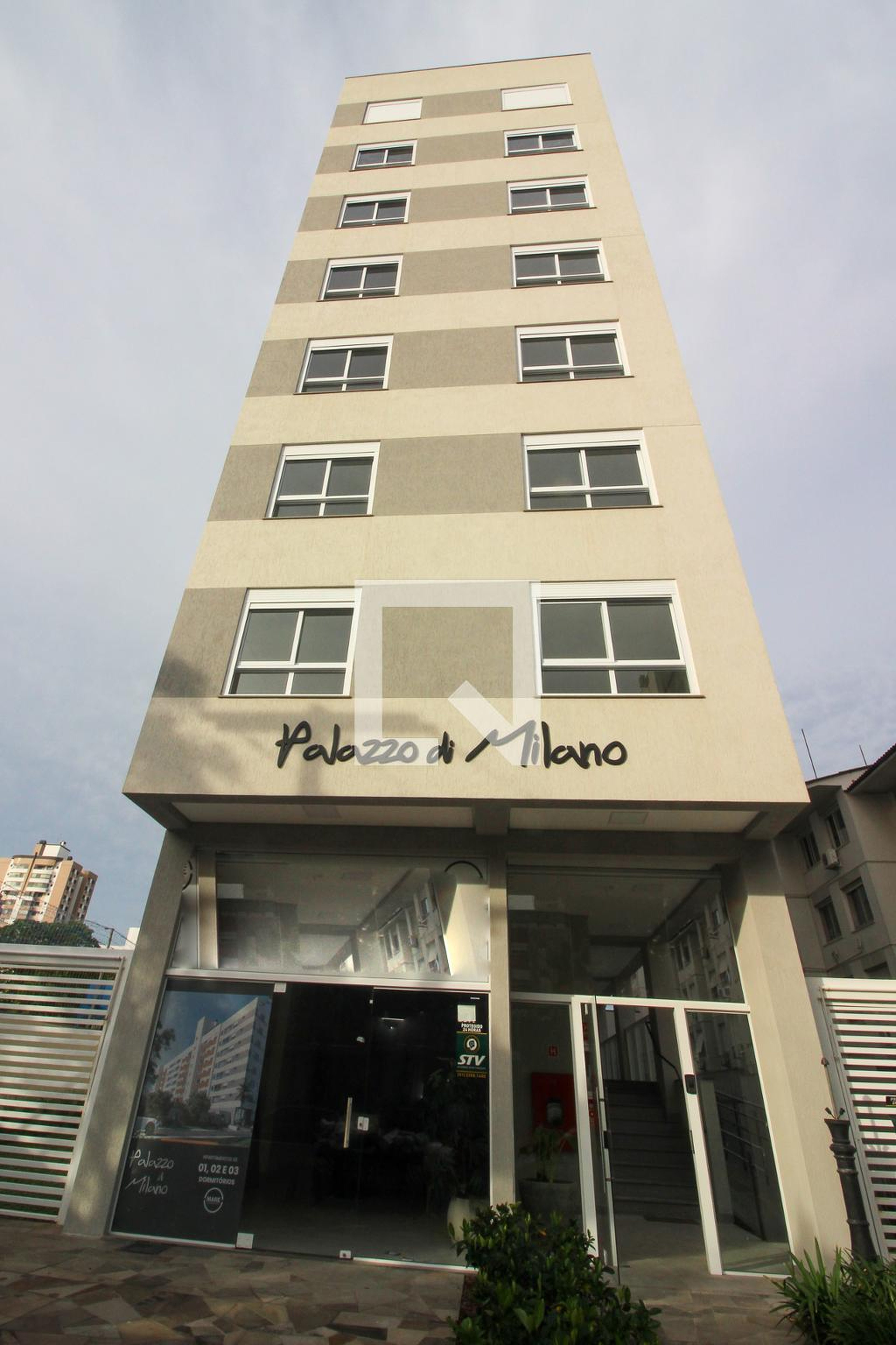 Fachada do Prédio Edifício Residencial  Palazzo di Milano
