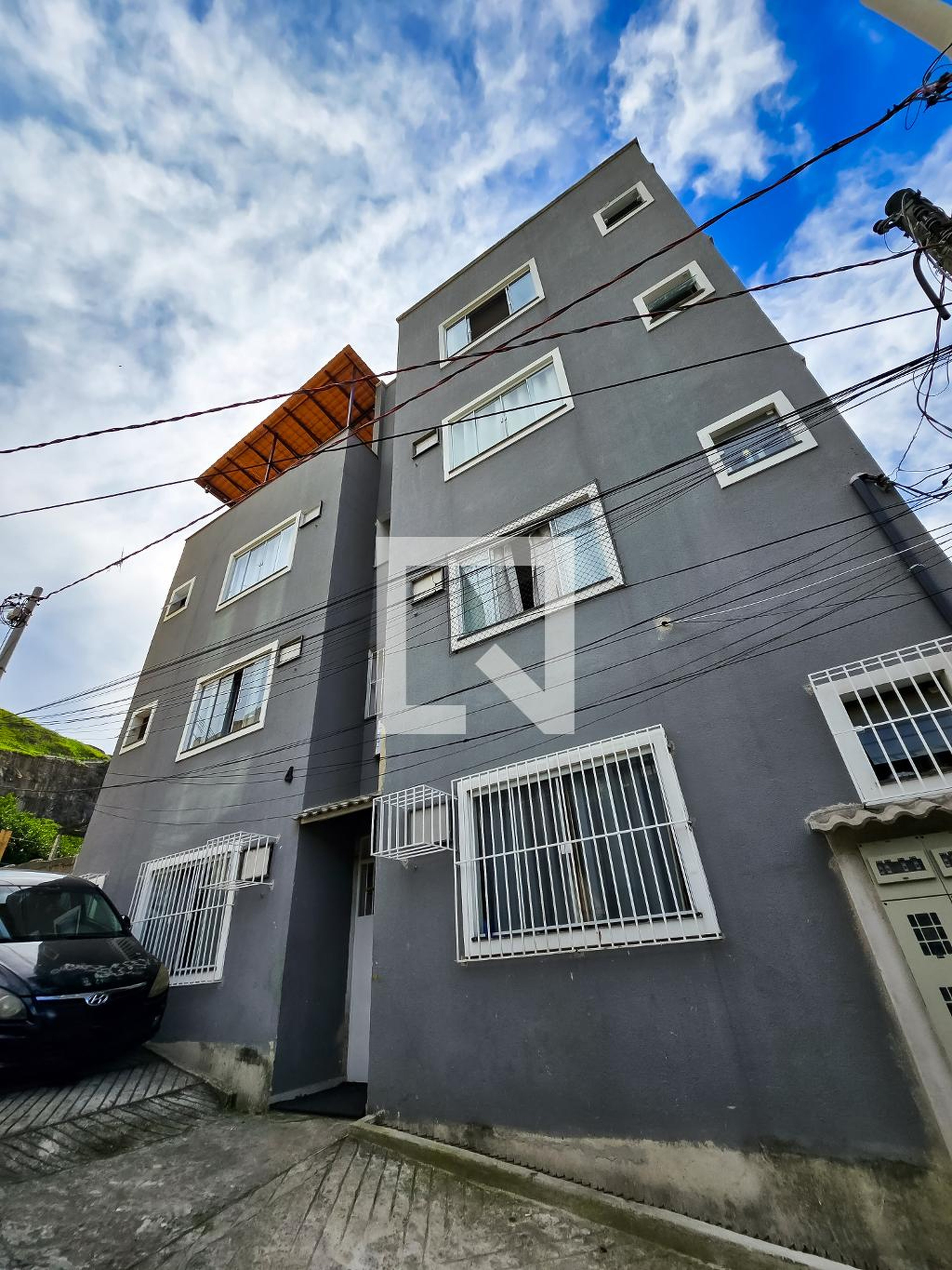 Fachada do Prédio Condomínio em Rua Dois de Fevereiro, 1600