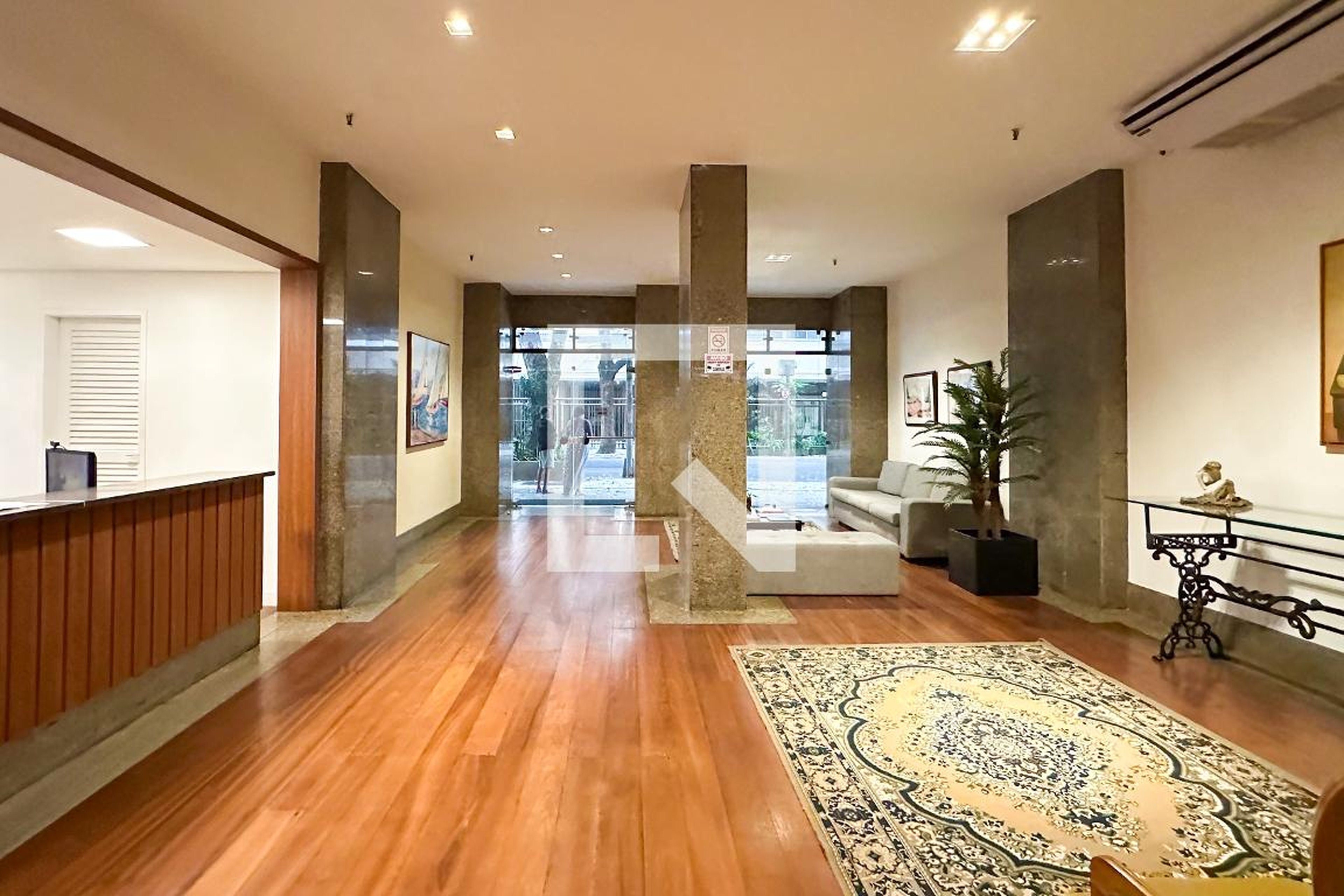 Entrada - Edifício Copacabana Flat Hotel Residência