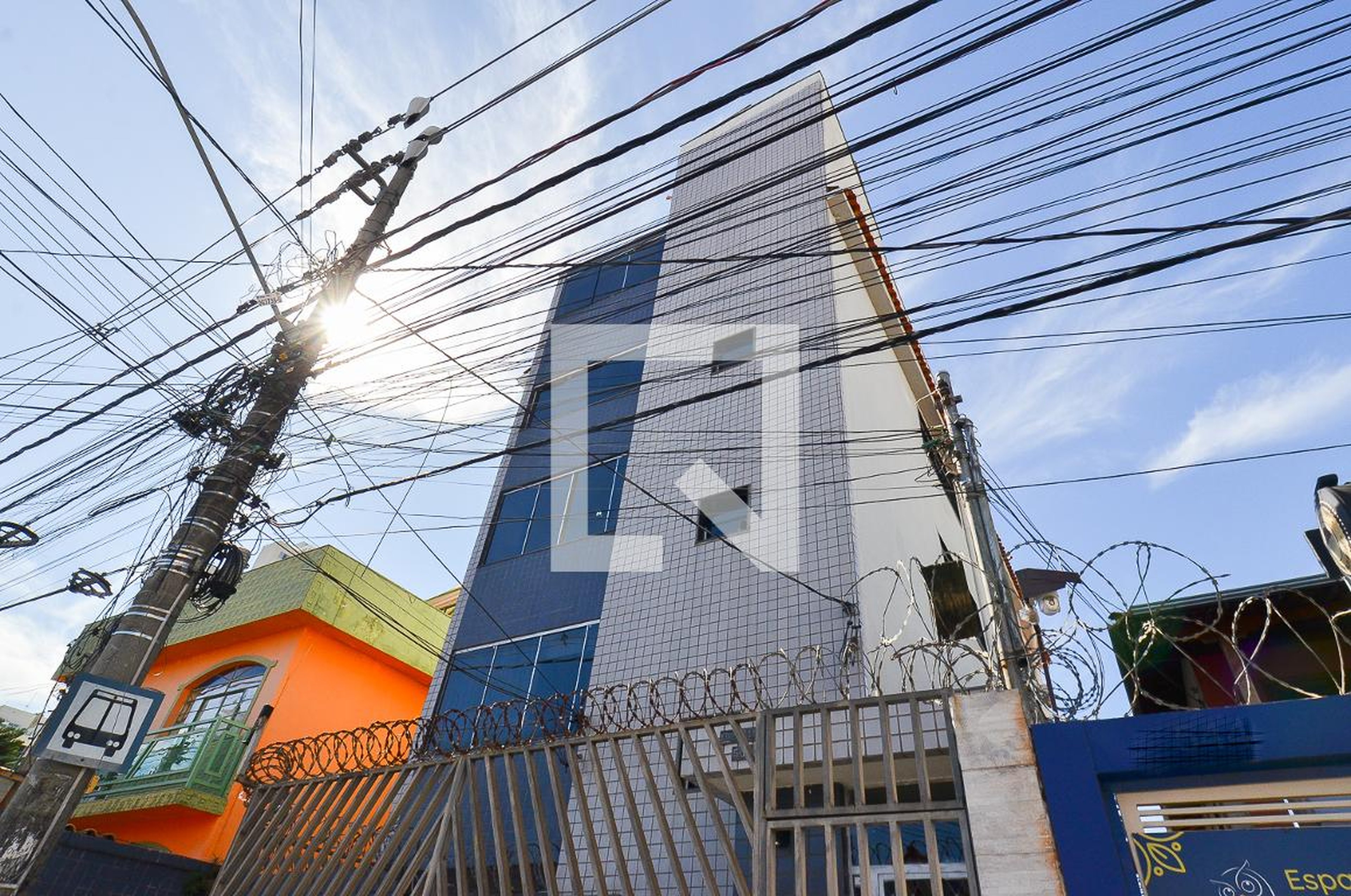 Fachada Condomínio em Rua Conselheiro Lafaiete, 554