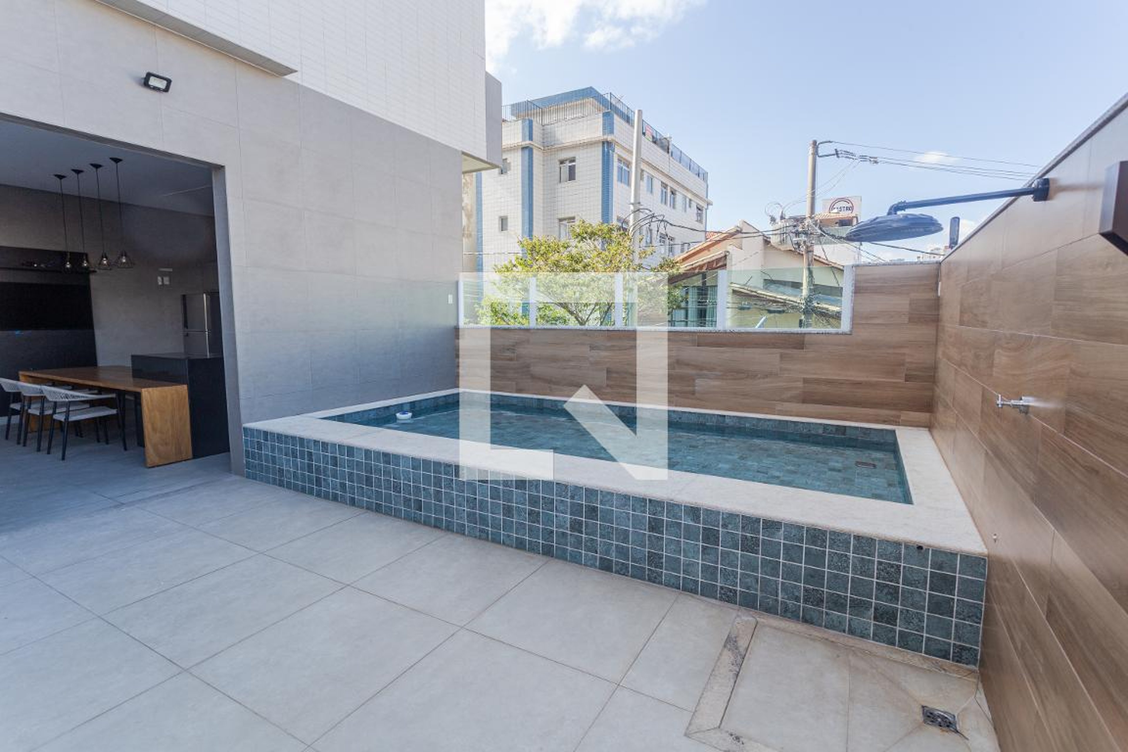 Área da Piscina - Edifício Volare