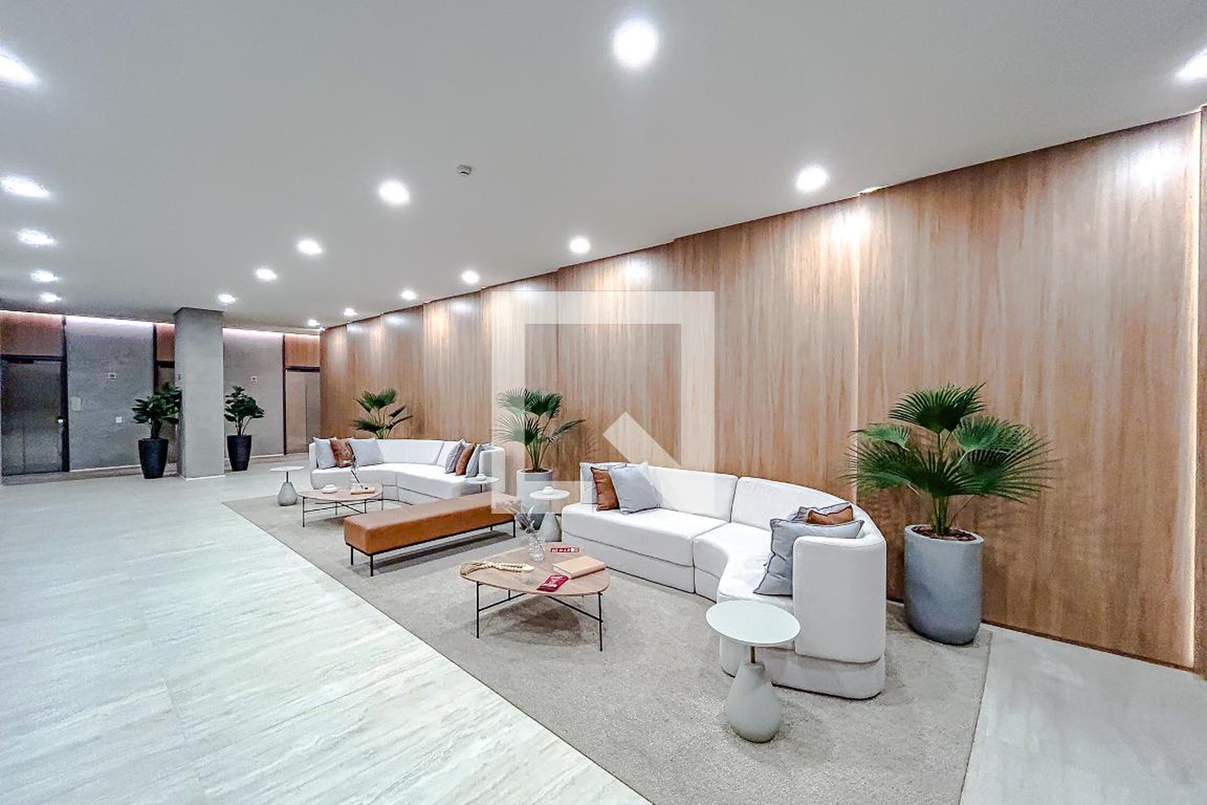 Hall de entrada Condomínio Raízes Tatuapé