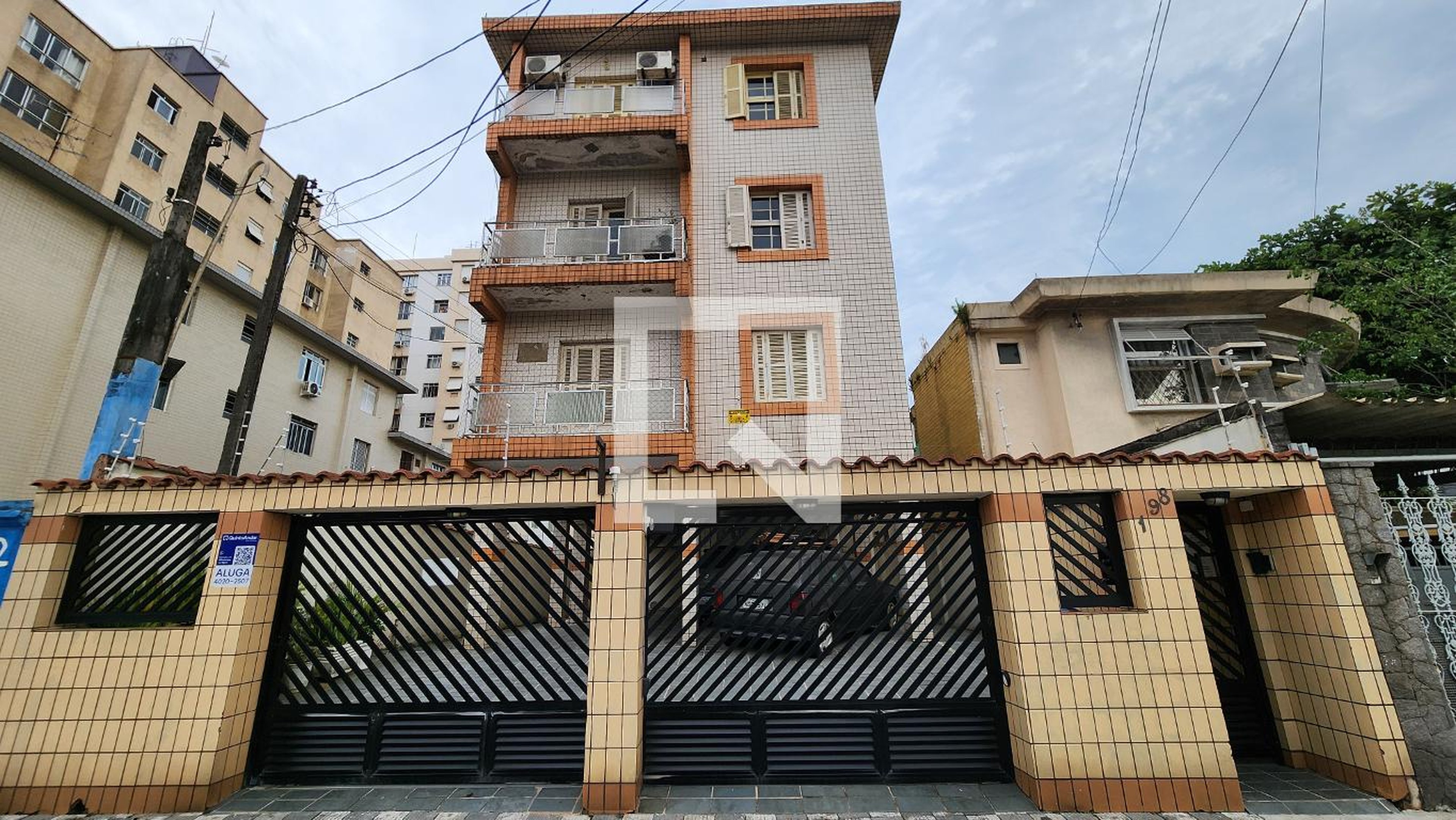 Fachada Condomínio em Avenida Afonso Pena, 198
