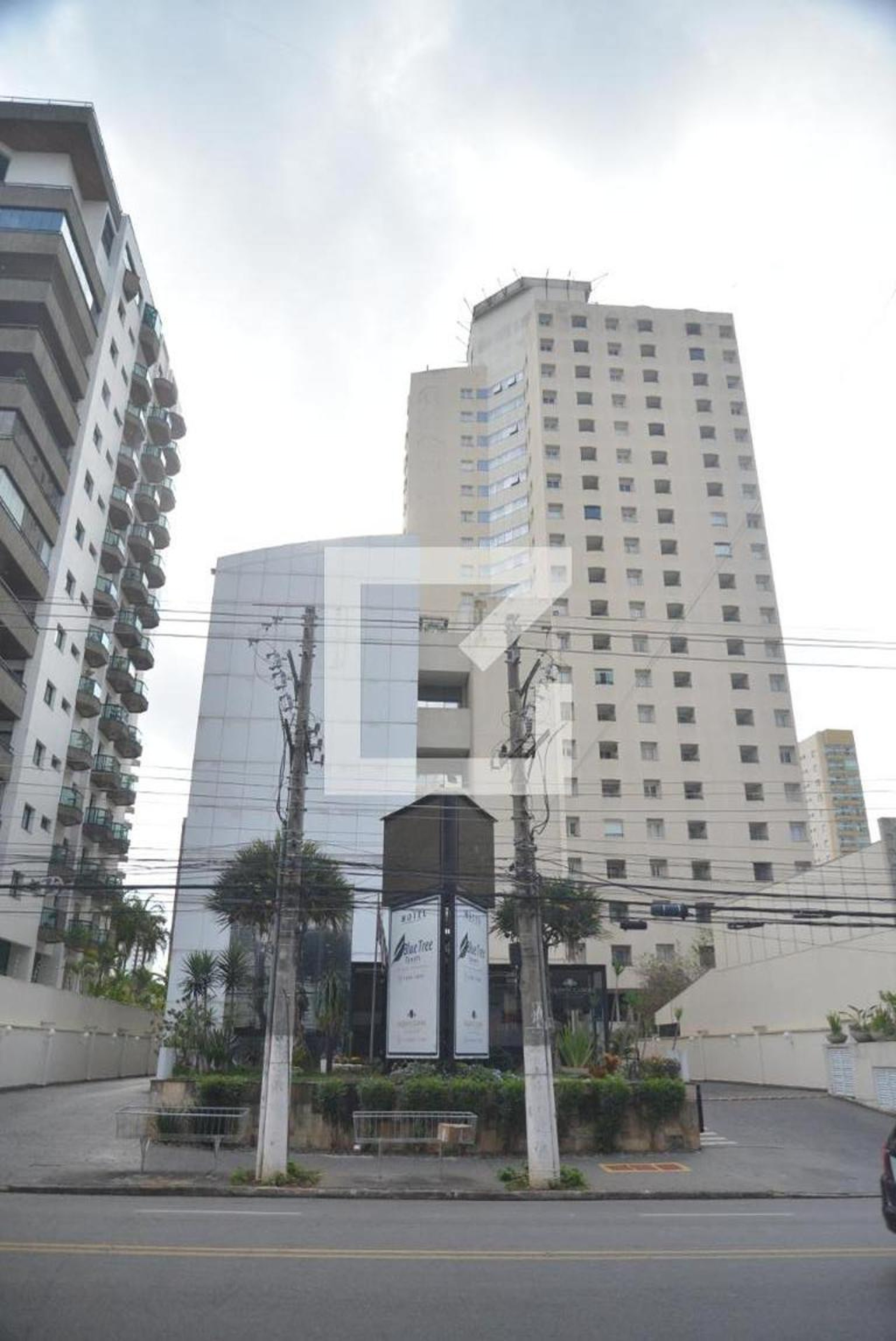 Fachada do Prédio Condomínio Blue Tree Towers All Suites Santo André