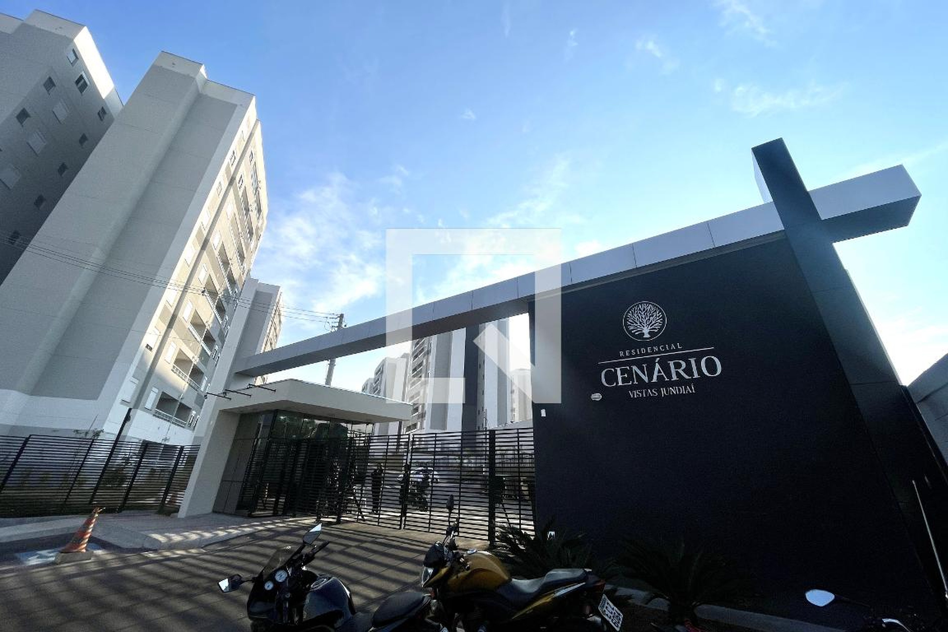 Fachada do condomínio Residencial Cenário