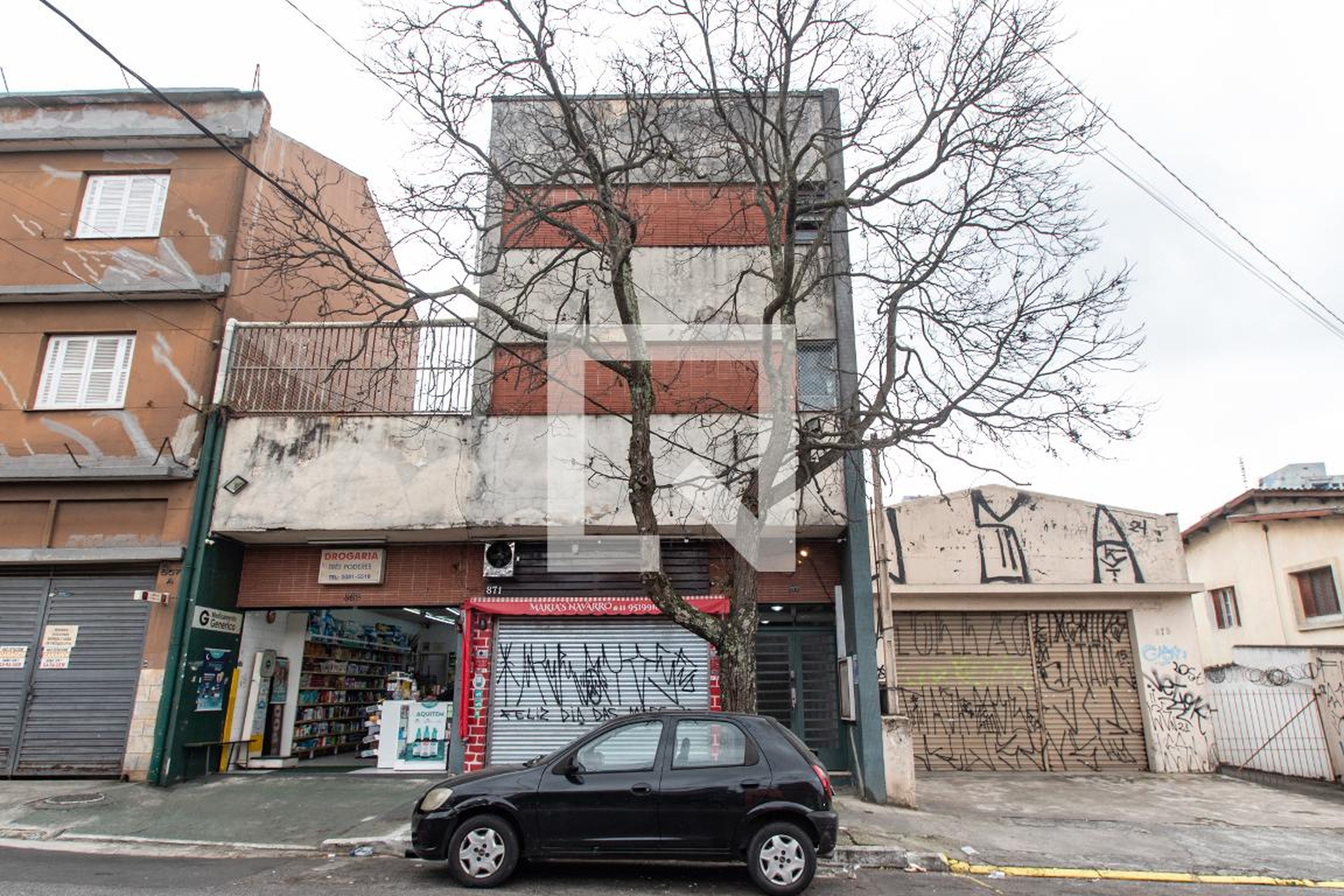 Fachada Condomínio em Rua Santa Cruz, 873