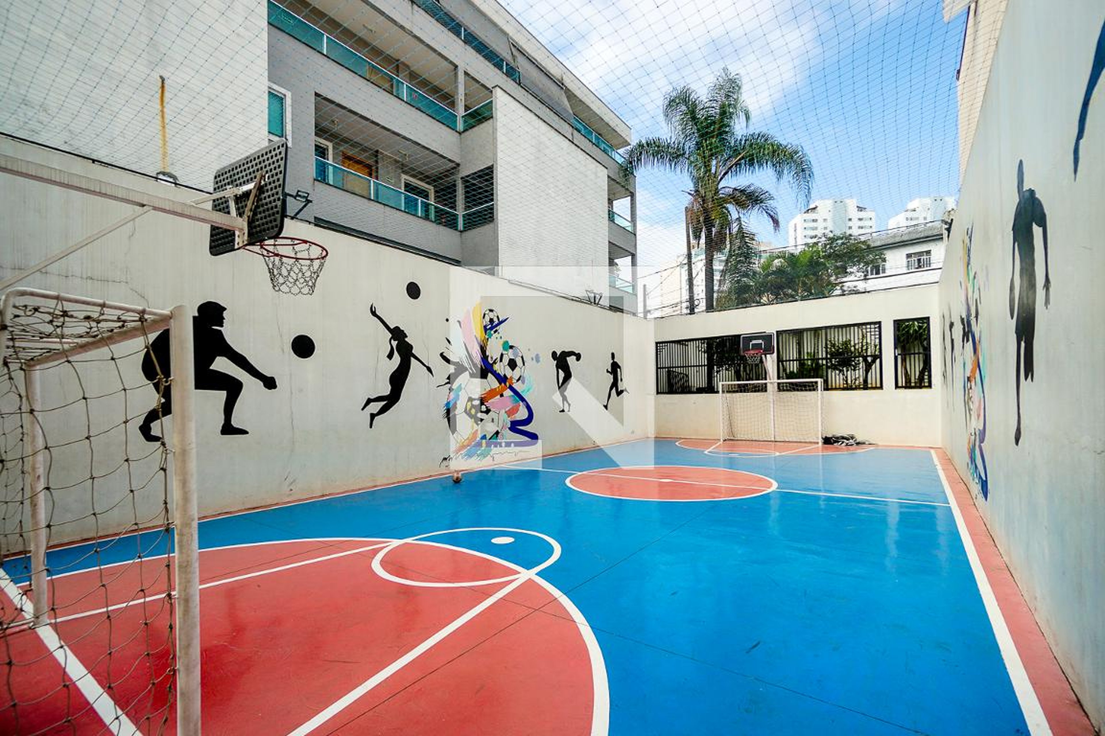 Quadra poliesportiva - Flavia