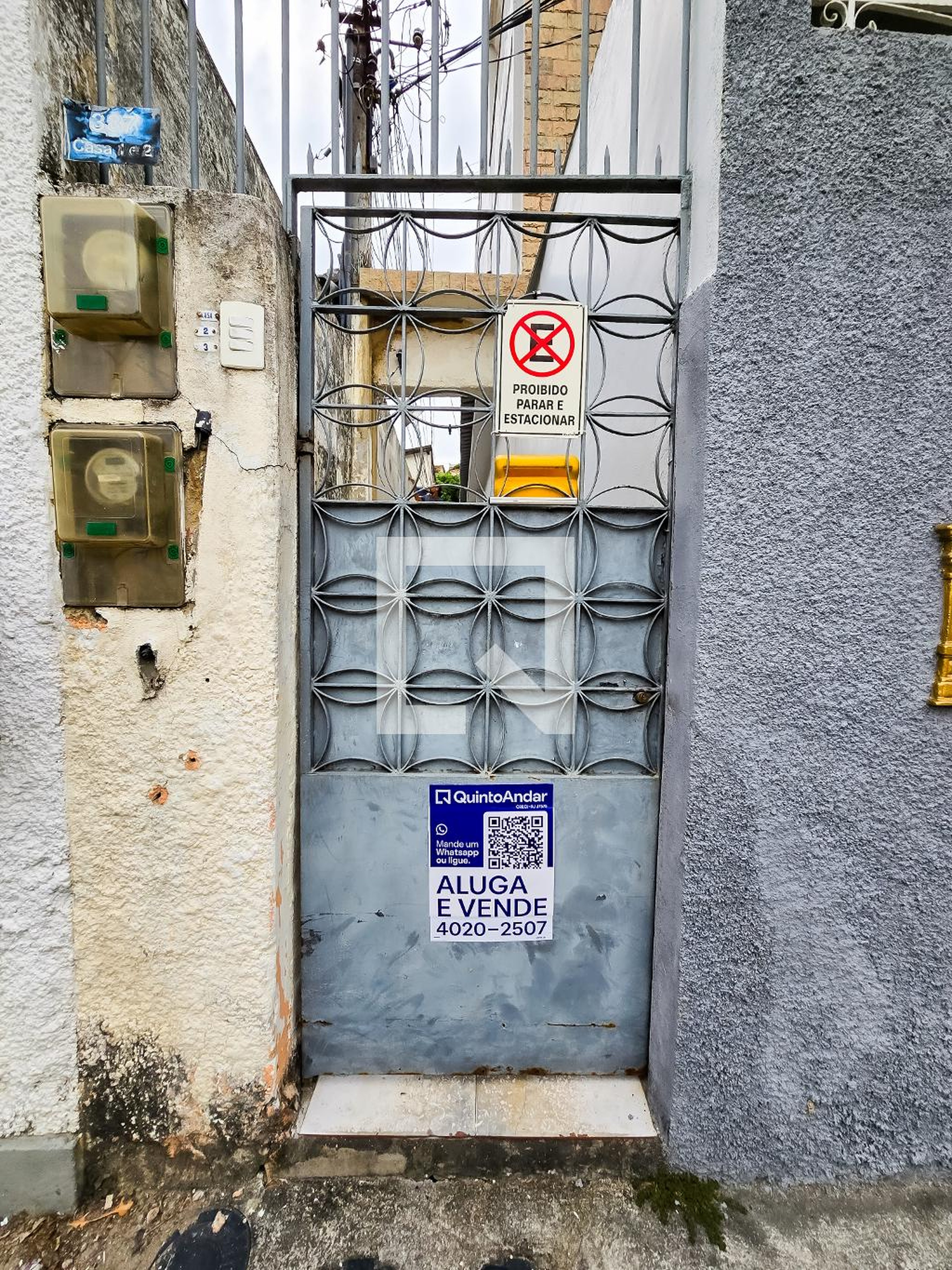 Fachada Condomínio em Rua Camarista Méier, 337