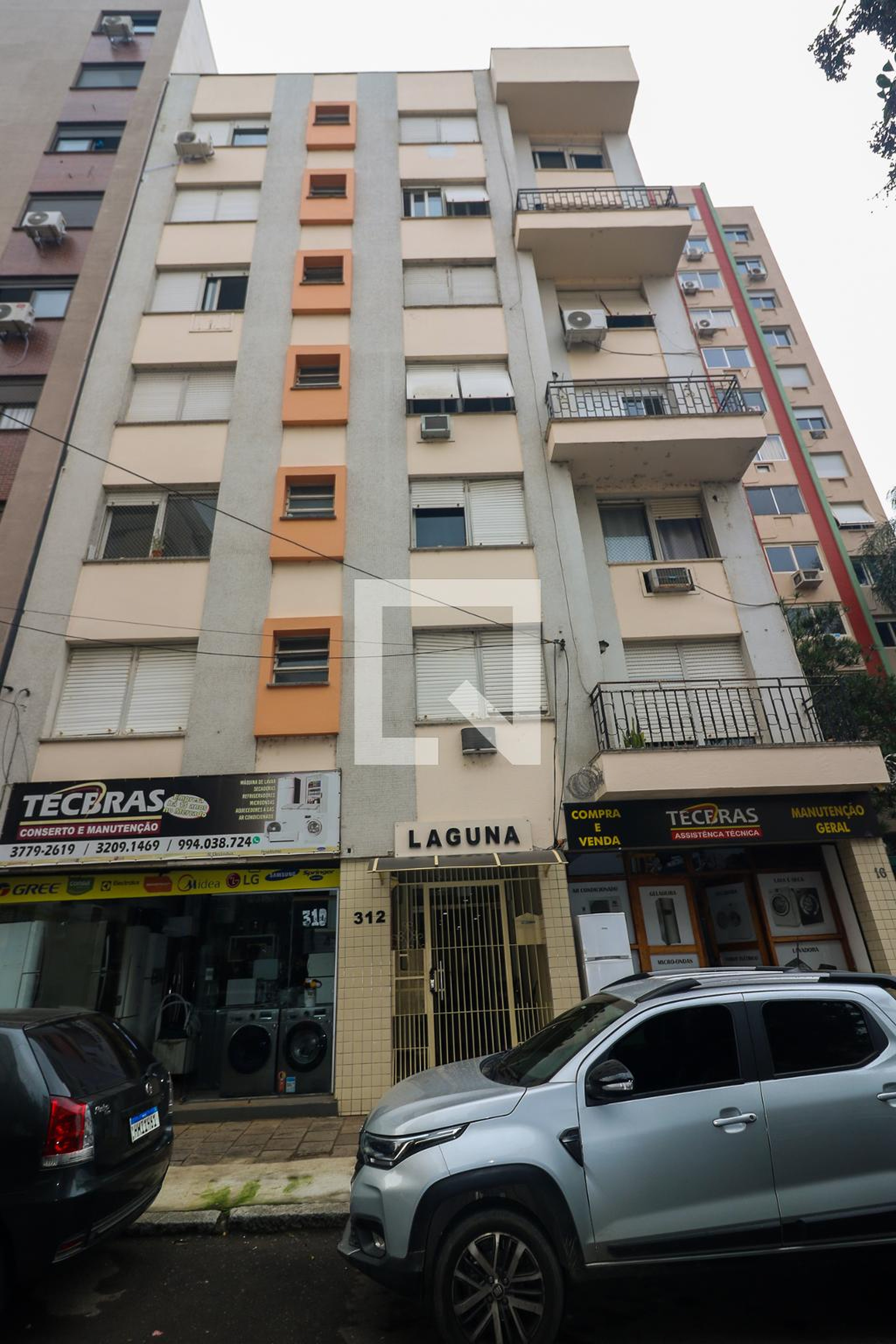 Fachada do Prédio Edifício Laguna