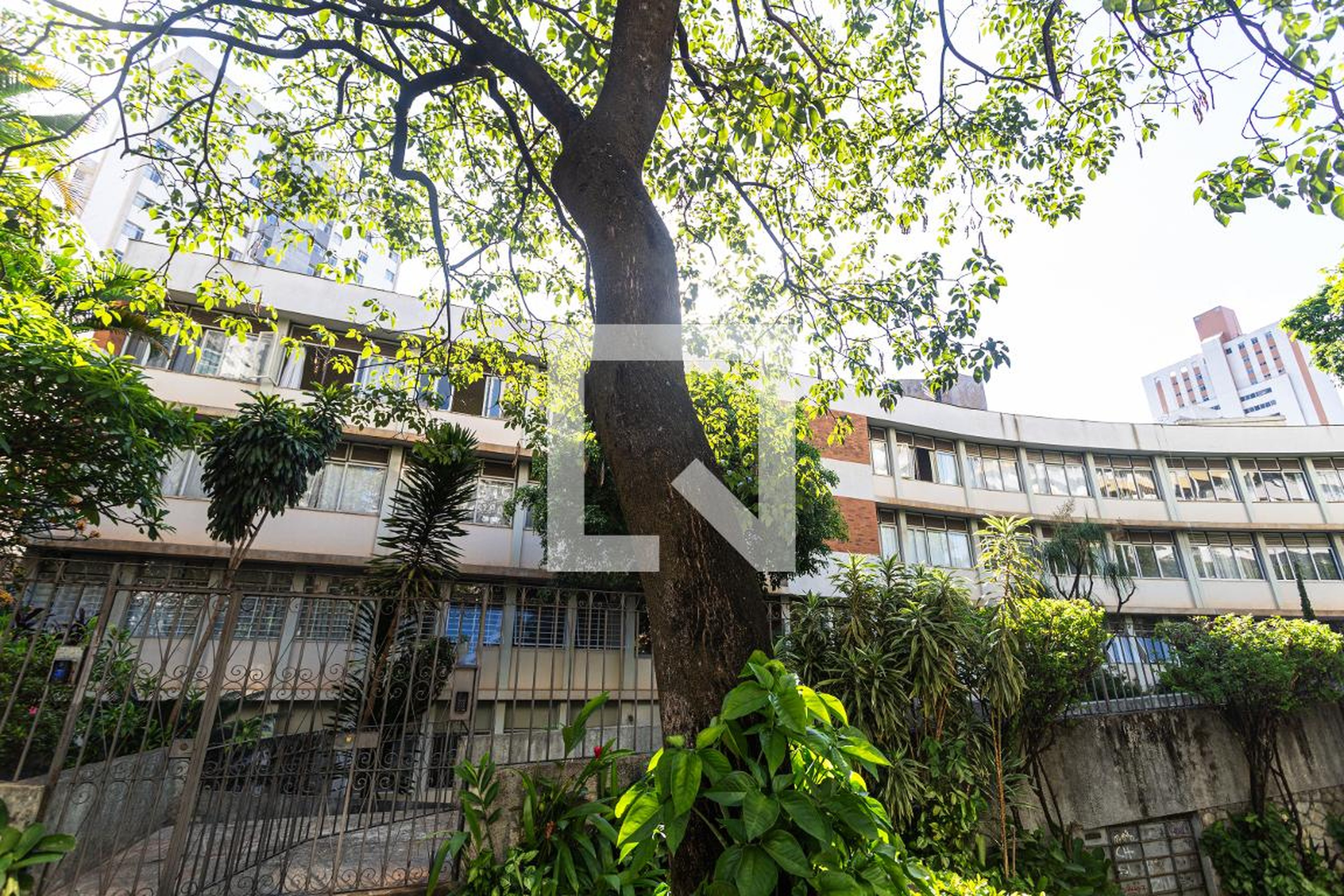 Fachada Condomínio em Avenida Afonso Pena, 2744