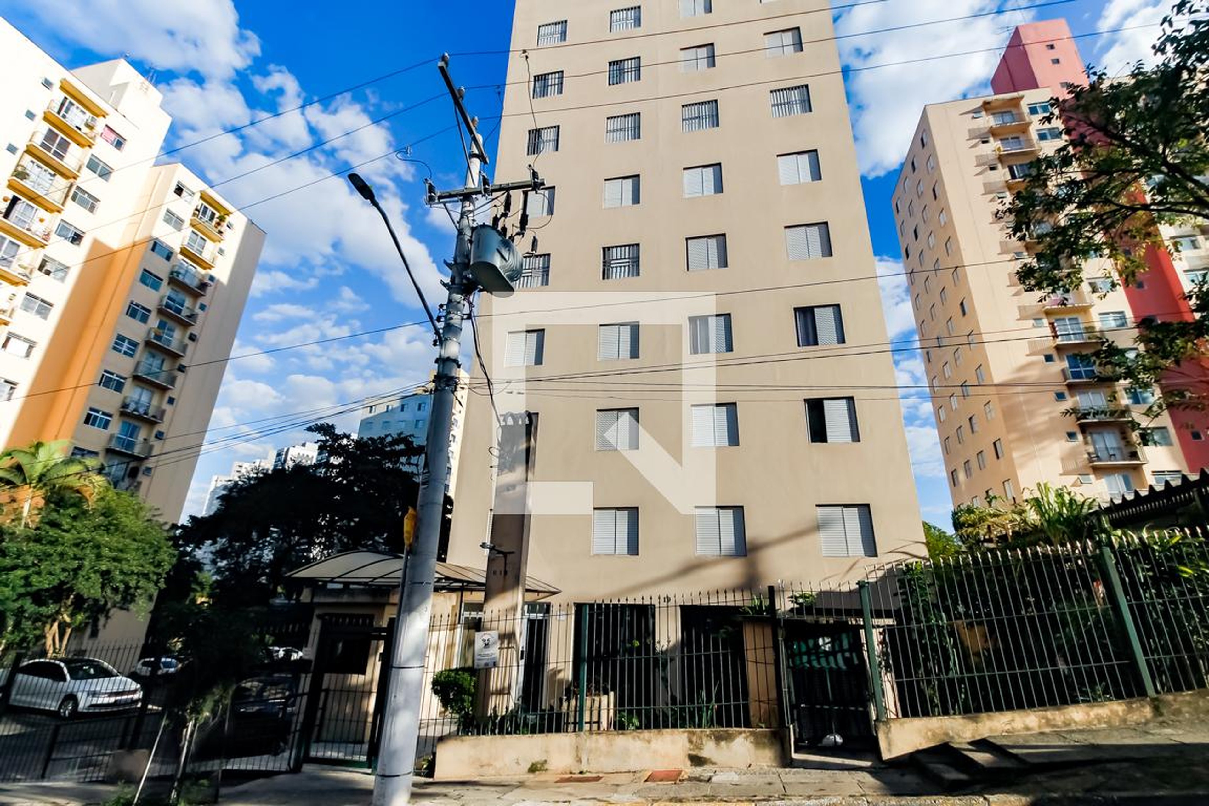 Fachada do Prédio Condomínio Parque das orquídeas