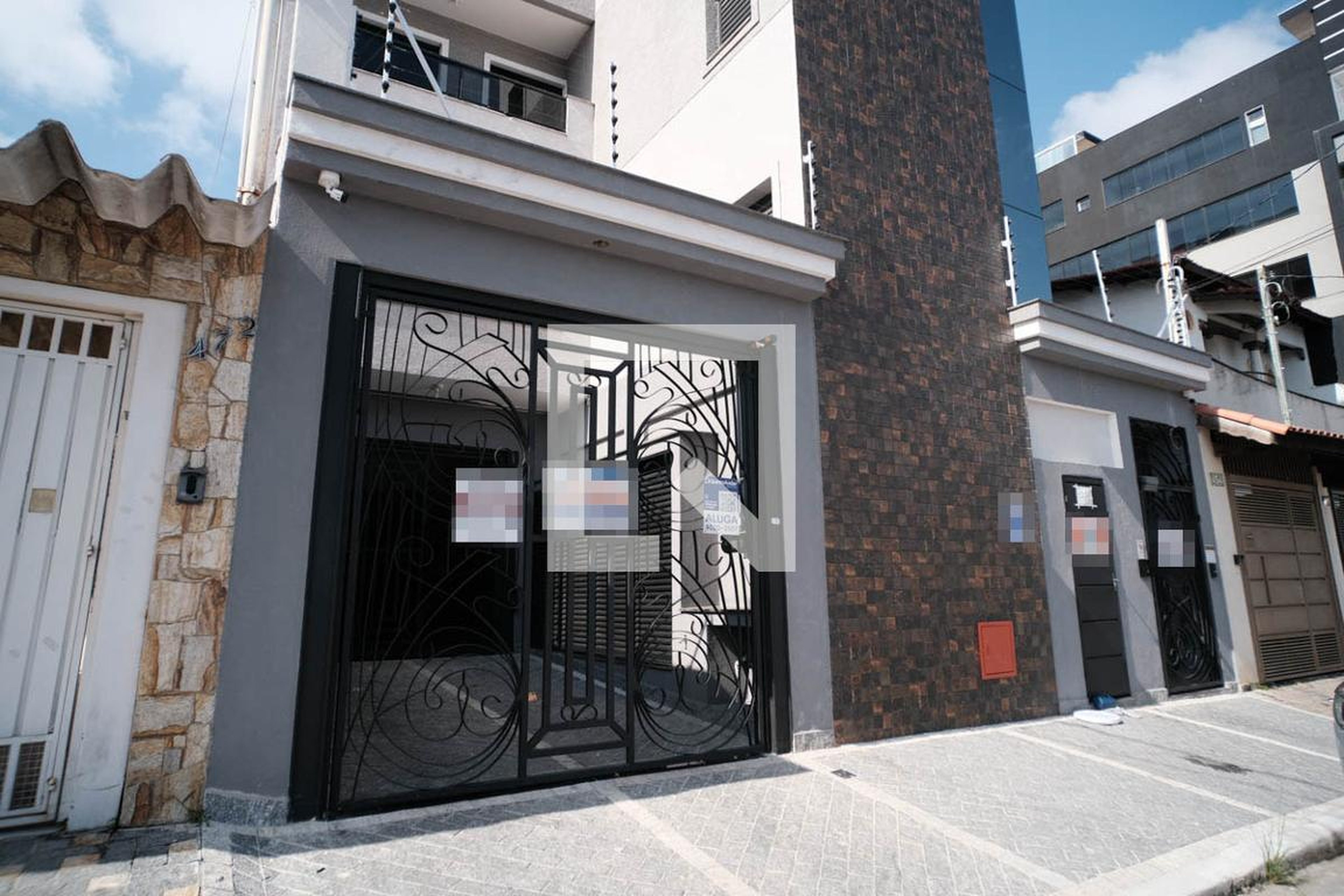 Fachada Condomínio em Rua Lagoa Formosa, 468