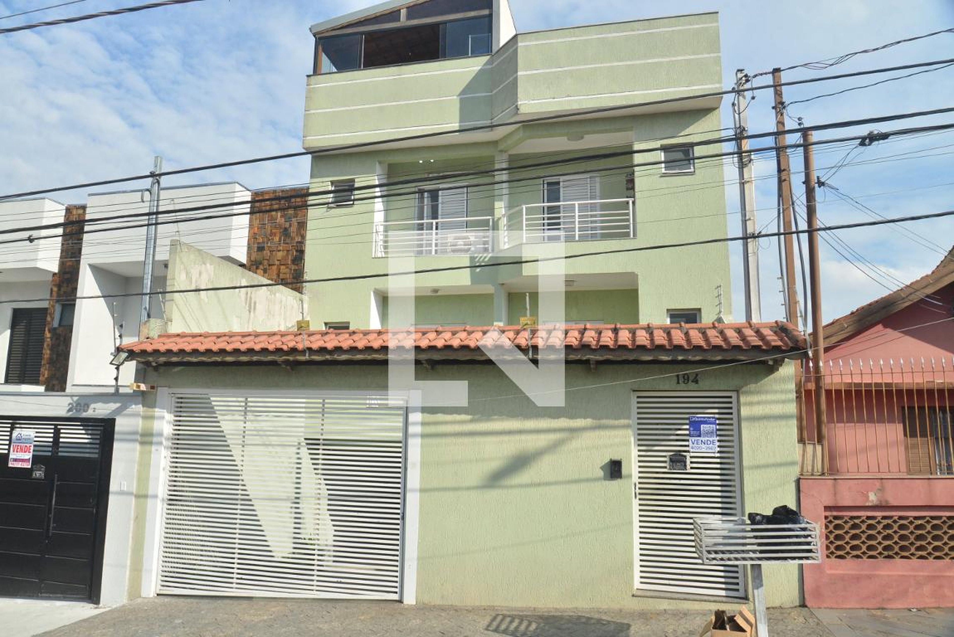 Fachada do Prédio Condomínio em Rua Líbero, 194