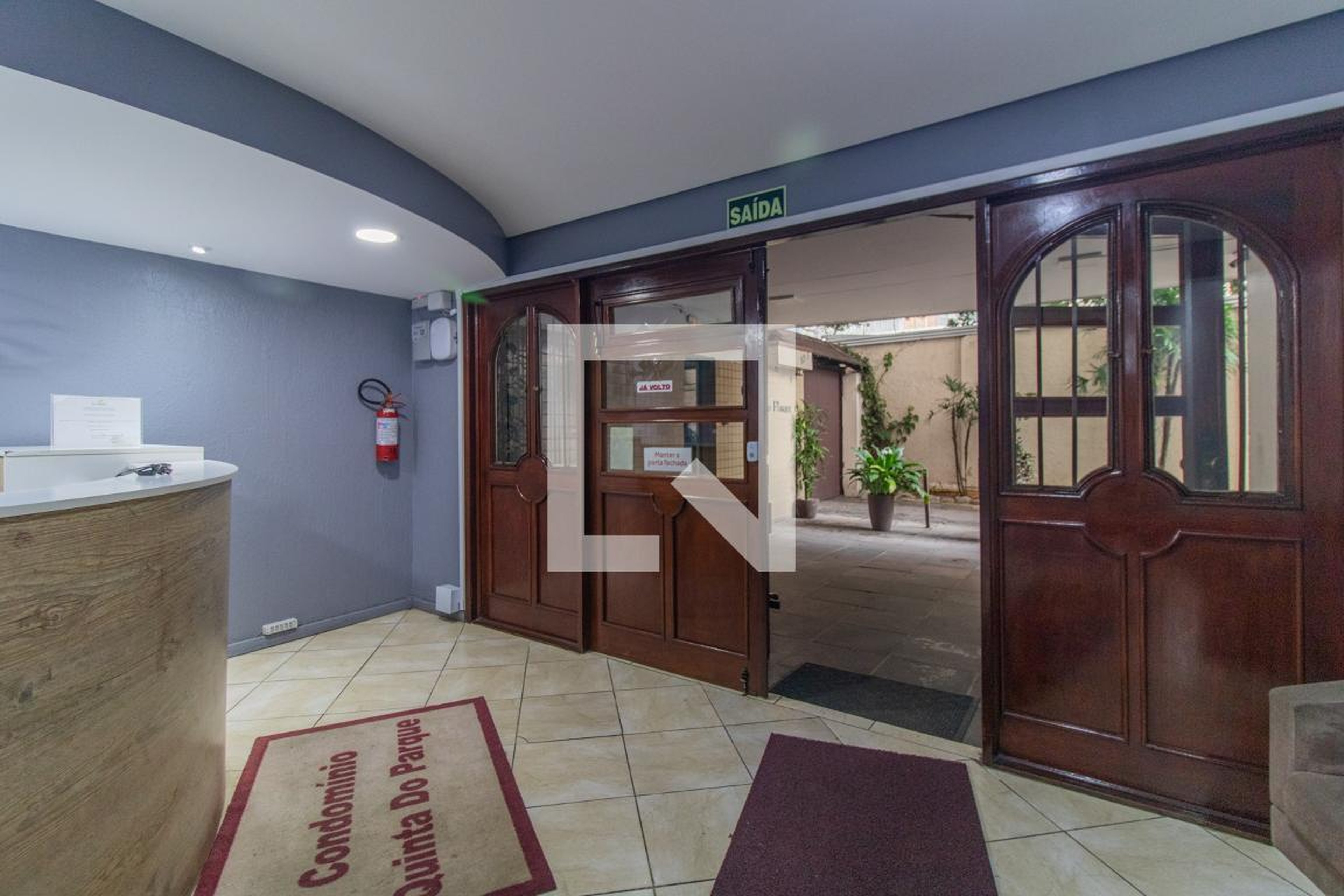 Hall social - Residencial Quinta do Parque