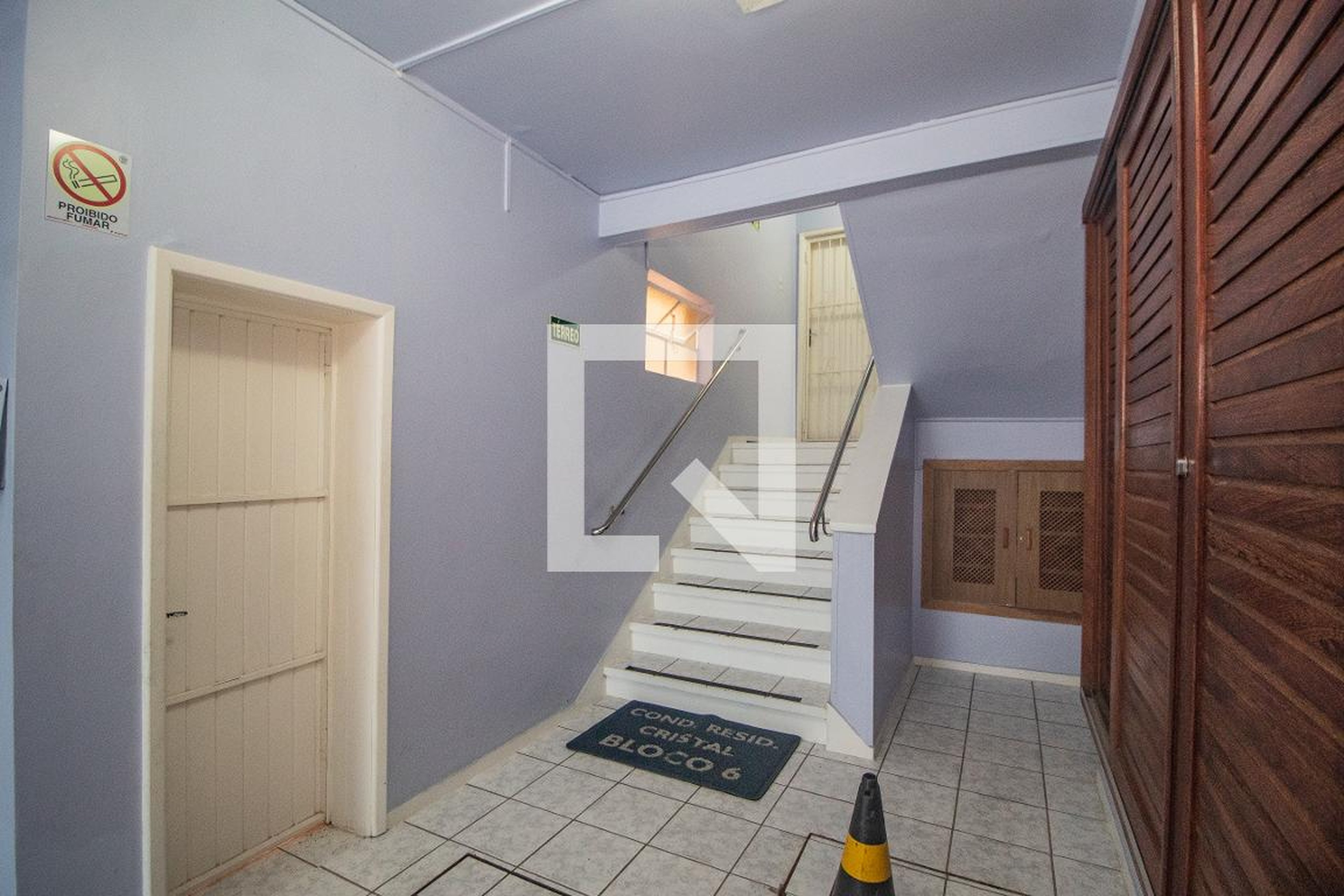 Hall de entrada - Residencial Cristal