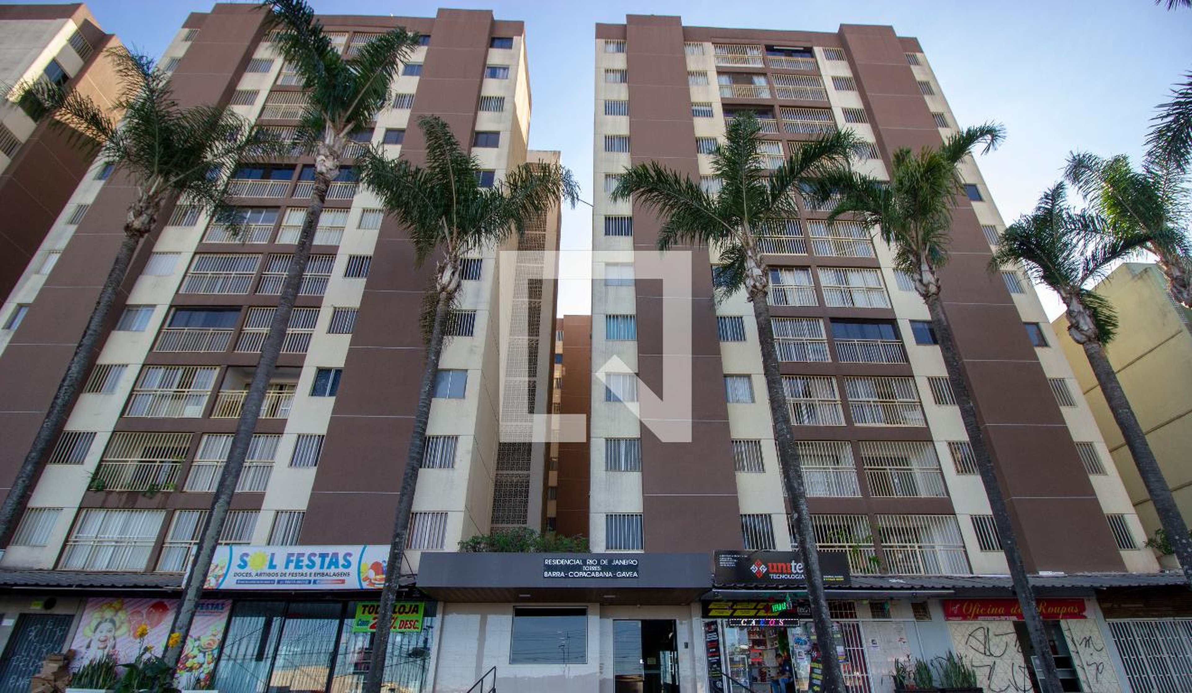 Fachada Condomínio em CSB 8, Lote 3/4