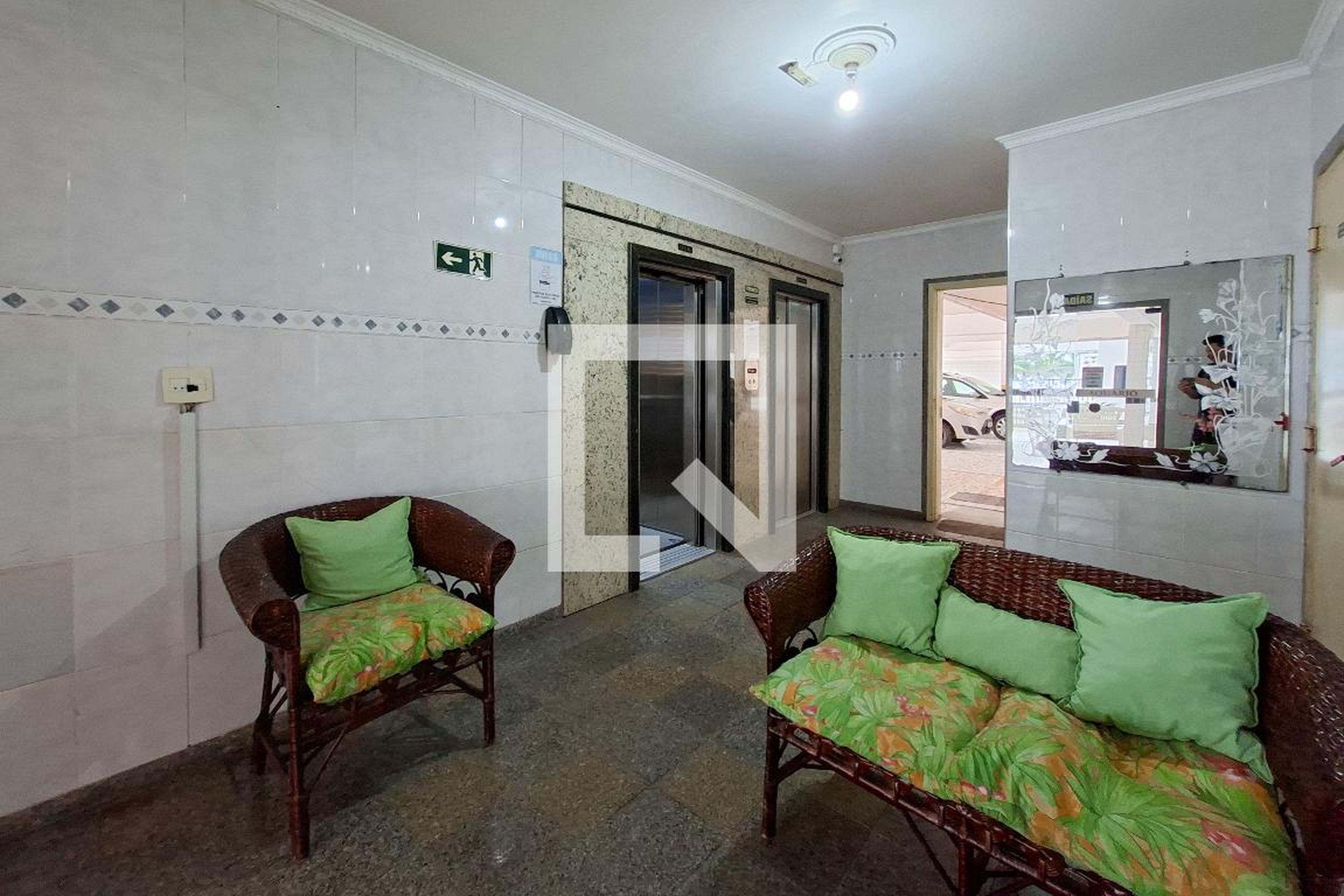 Hall de entrada - Conjunto Residencial Aquario
