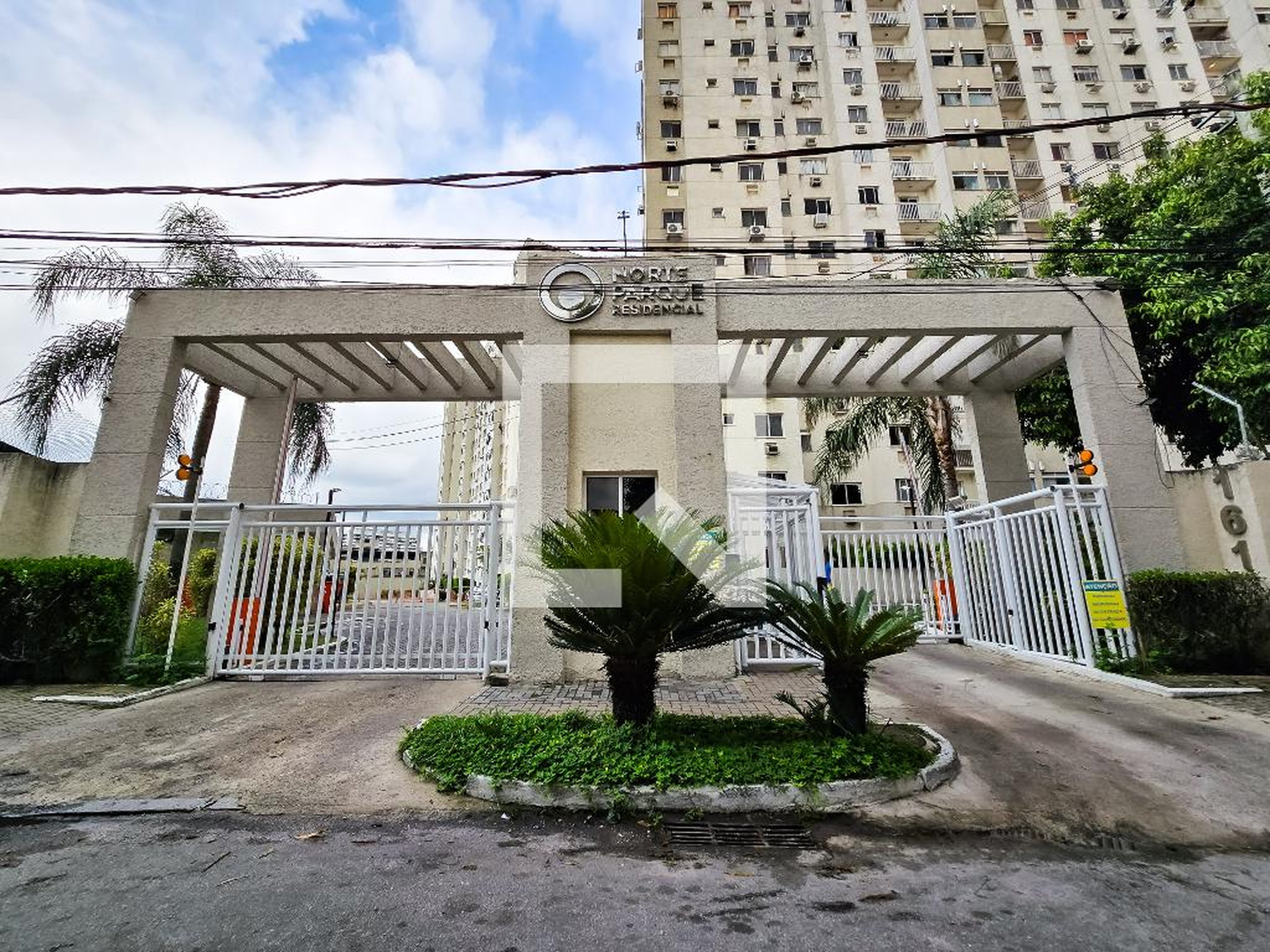 Fachada do Condomínio Condomínio Norte Parque Residencial