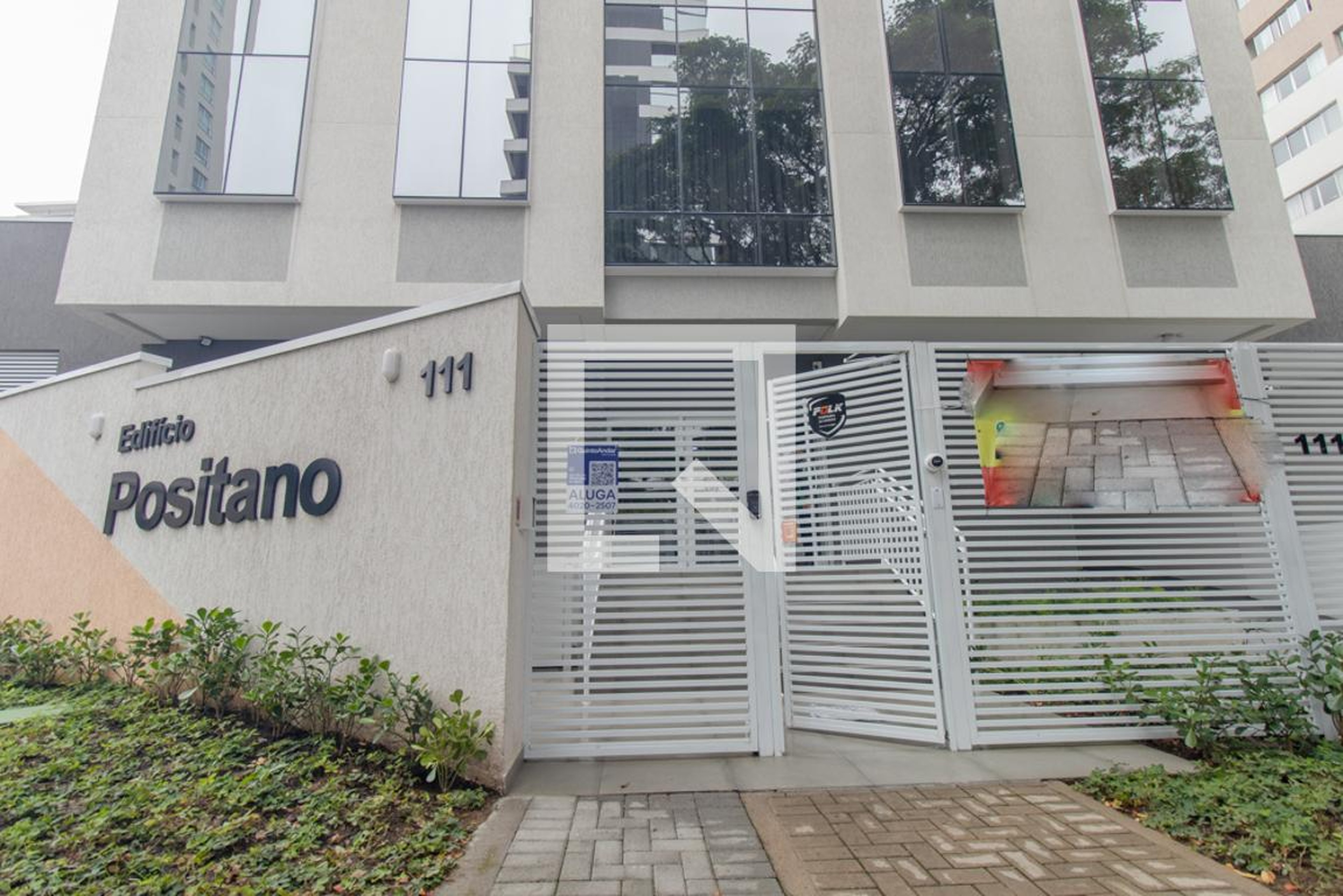 Fachada do Condomínio Edifício Positano