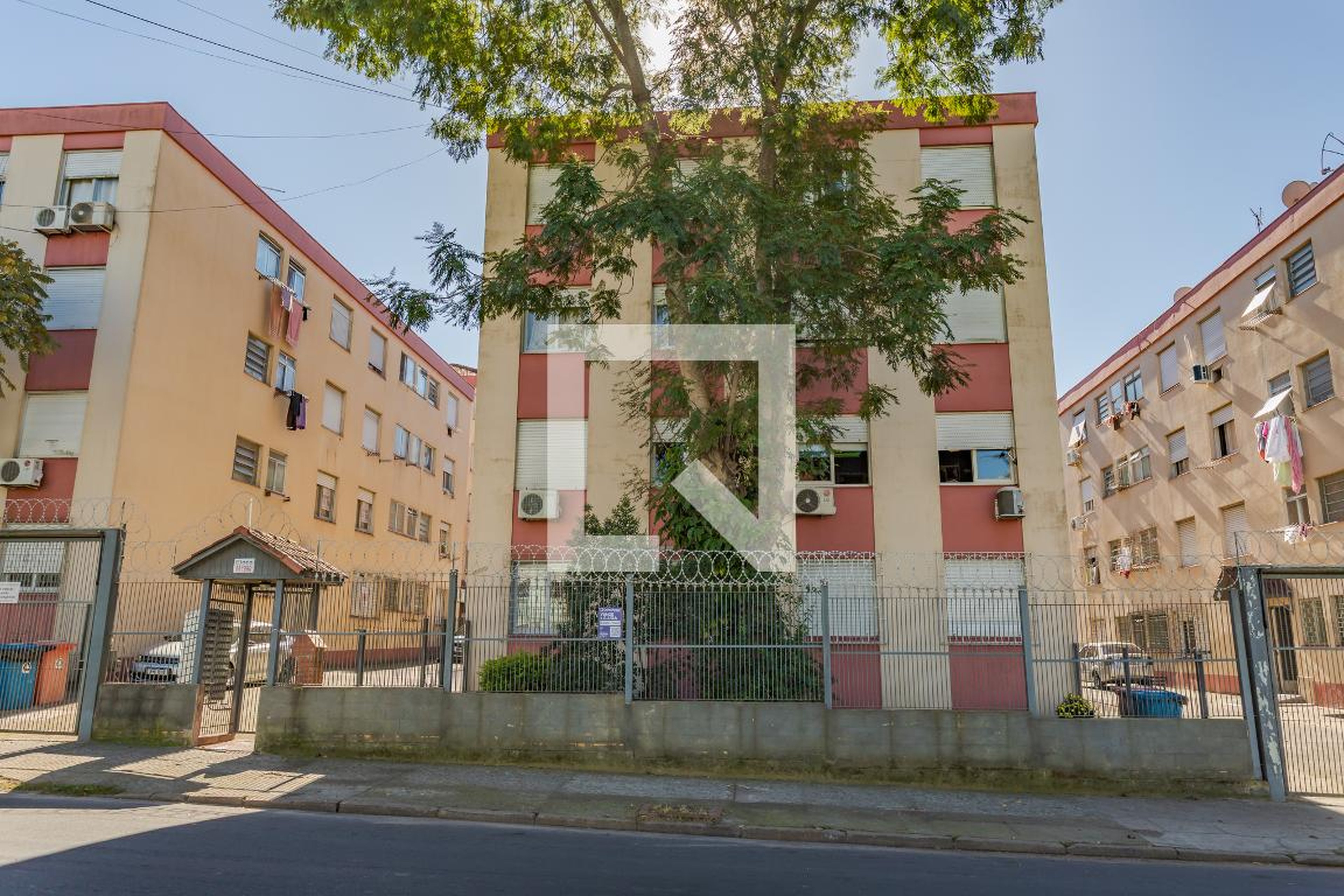 Fachada Condomínio em Avenida Juscelino Kubitschek de Oliveira, 1090