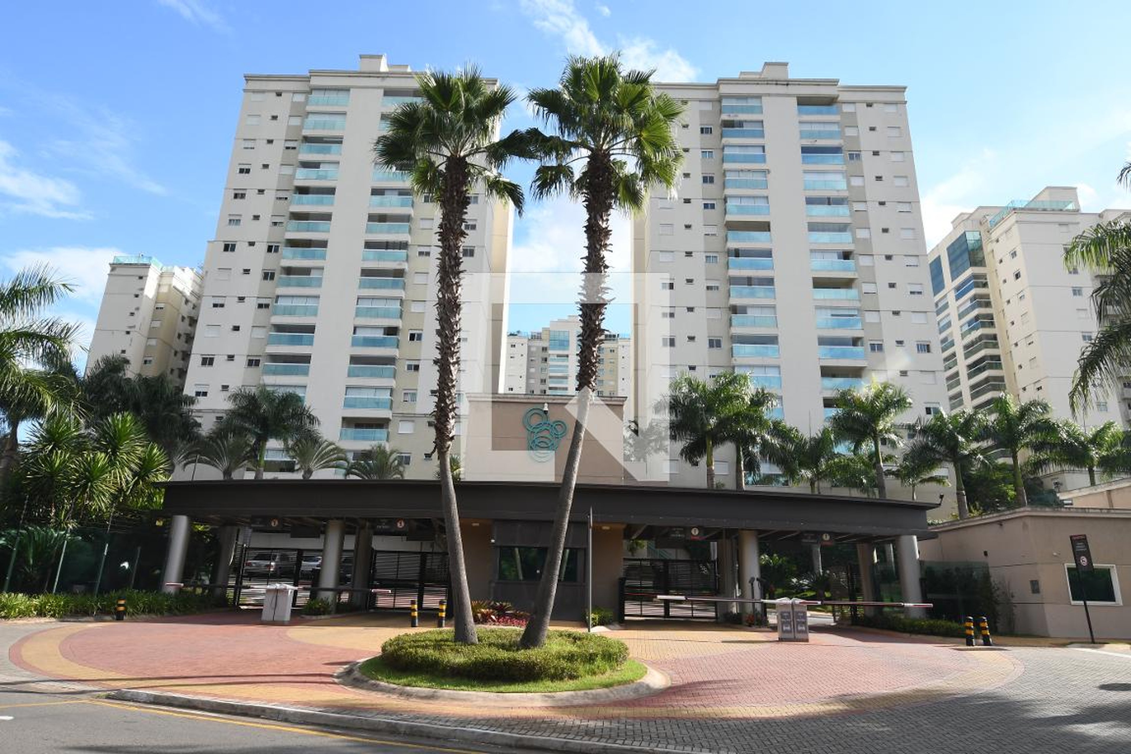 Fachada do condomínio Condomínio Acqua Galleria  Resort