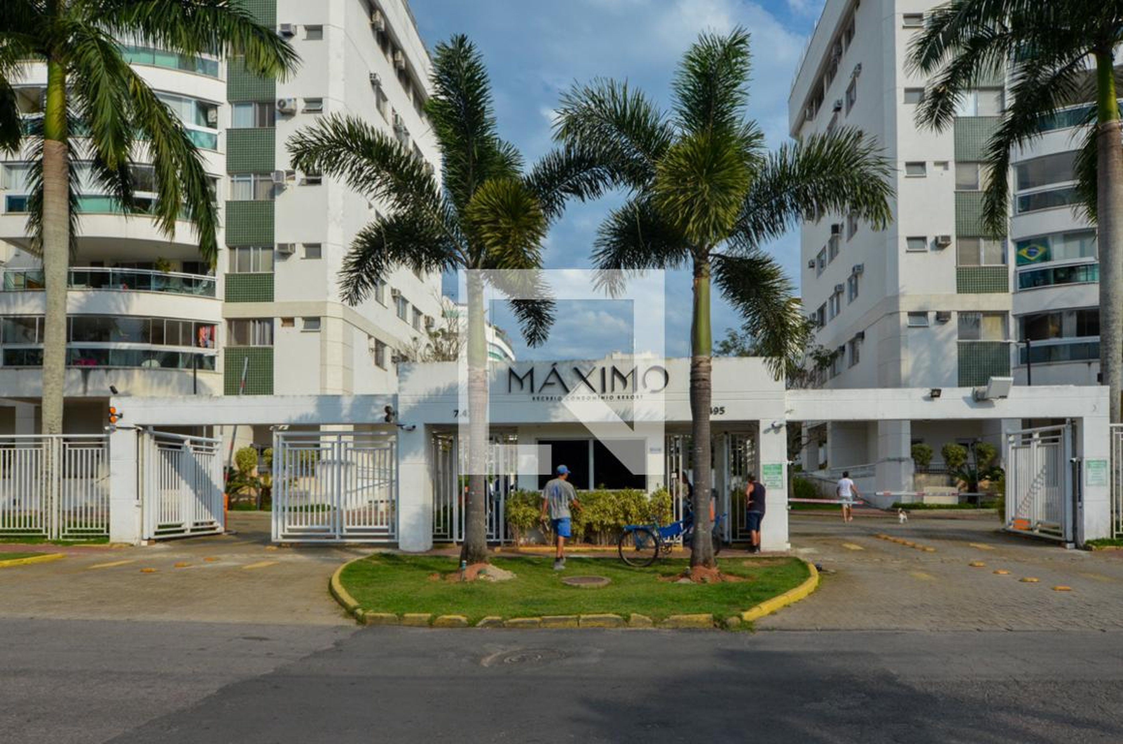 Fachada do Prédio Condomínio Máximo  Recreio Resort