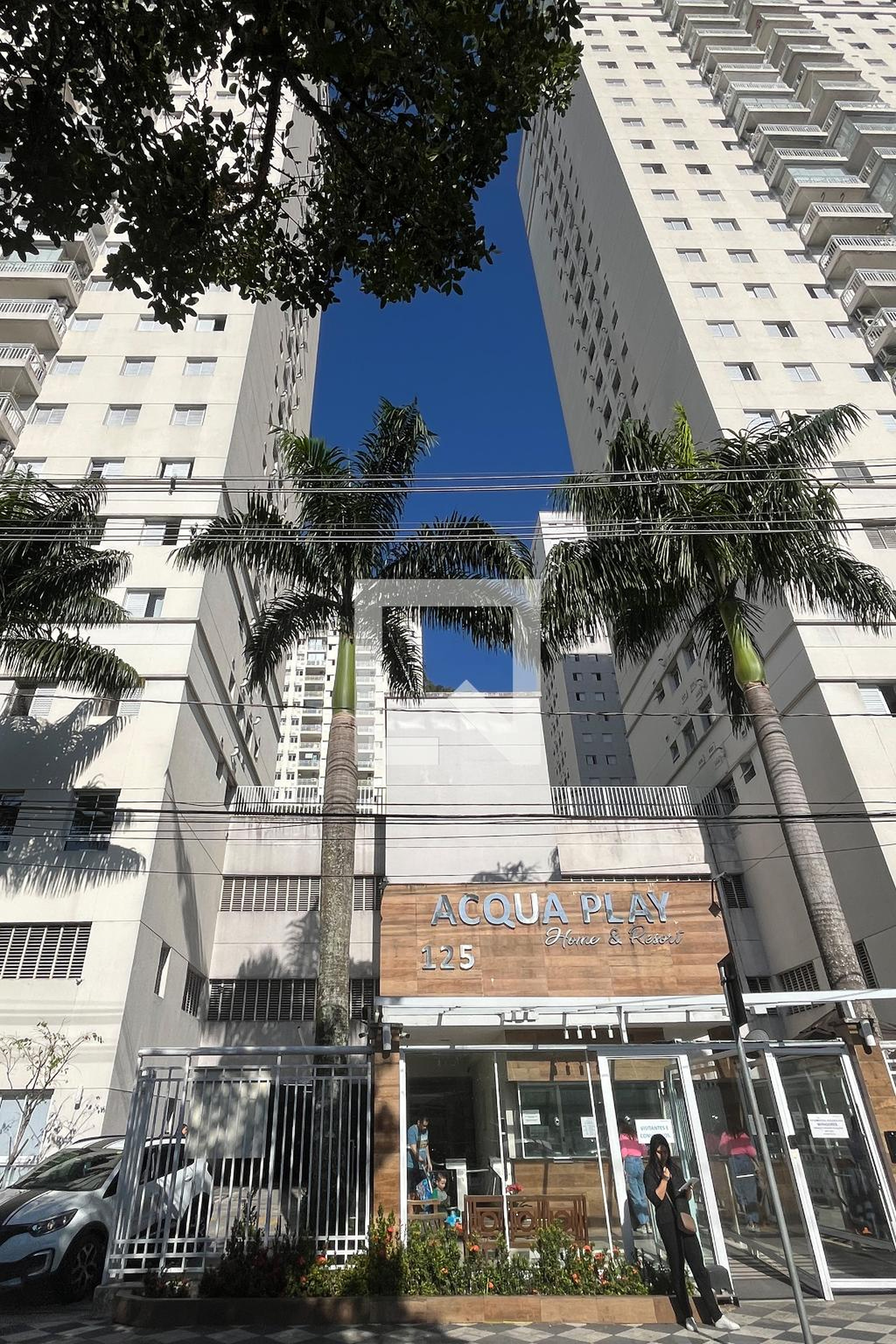 Fachada do Prédio Condomínio acqua play