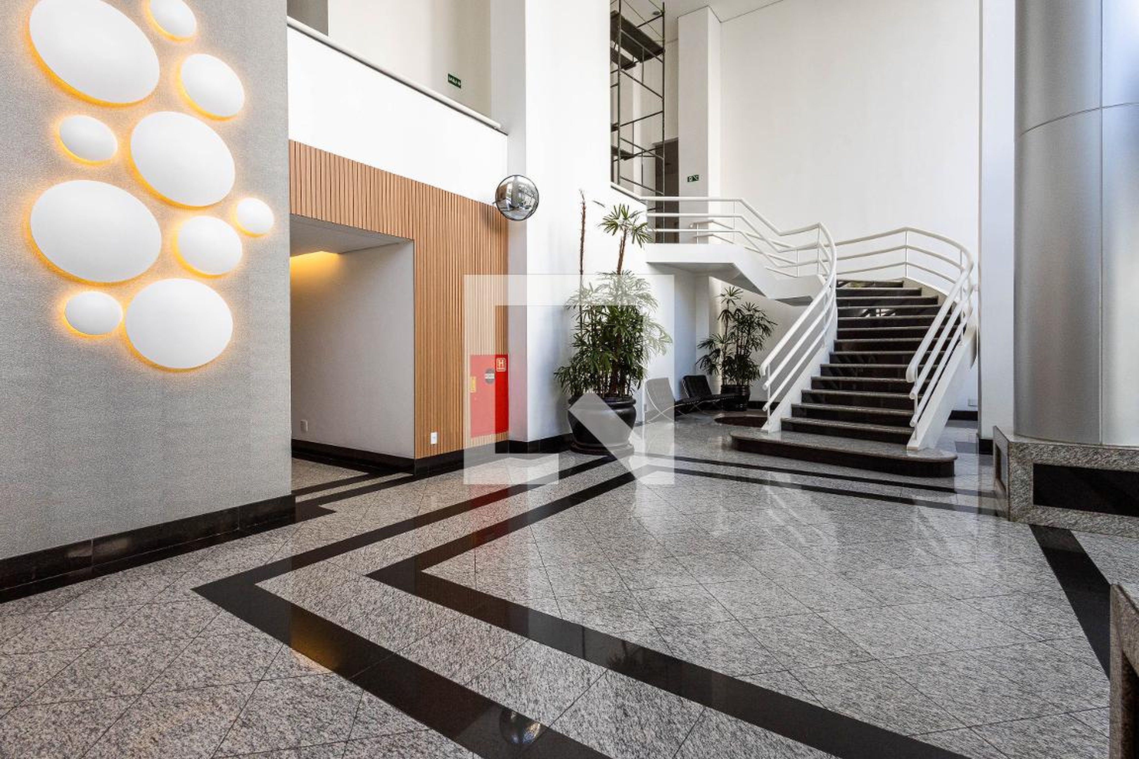 Hall social - Edifício Virgílio