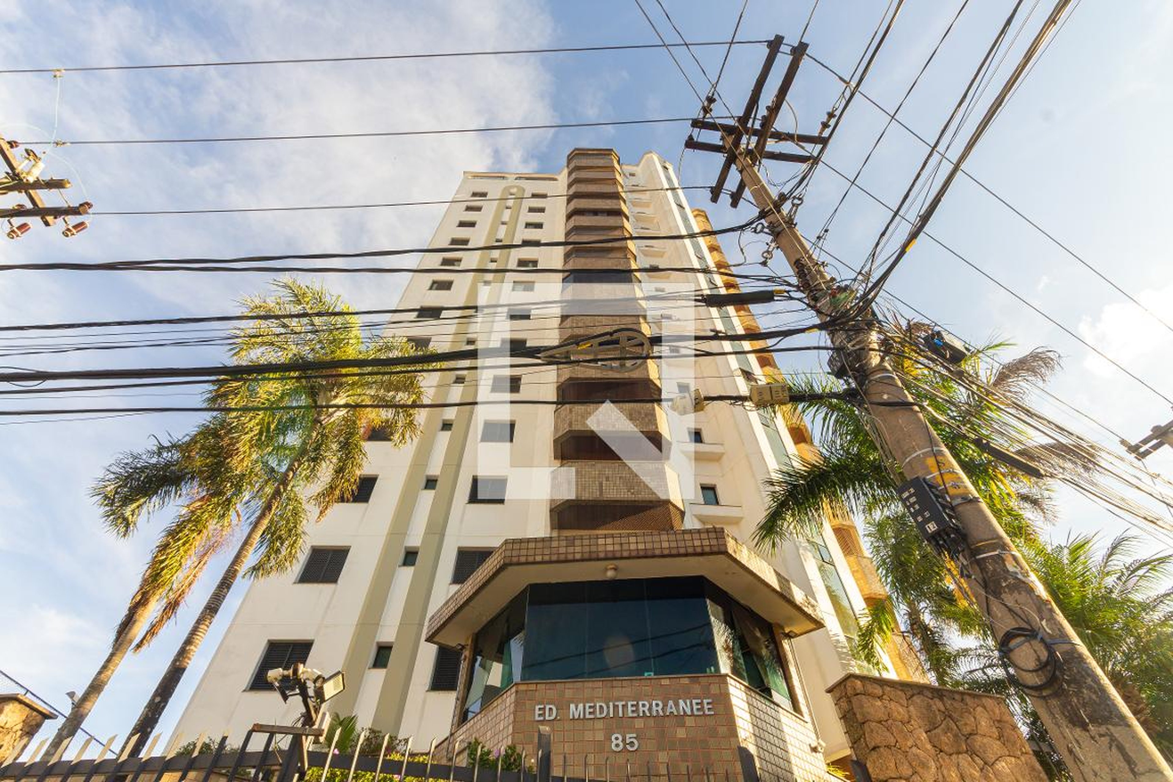 Fachada do Prédio Edifício Mediterranee