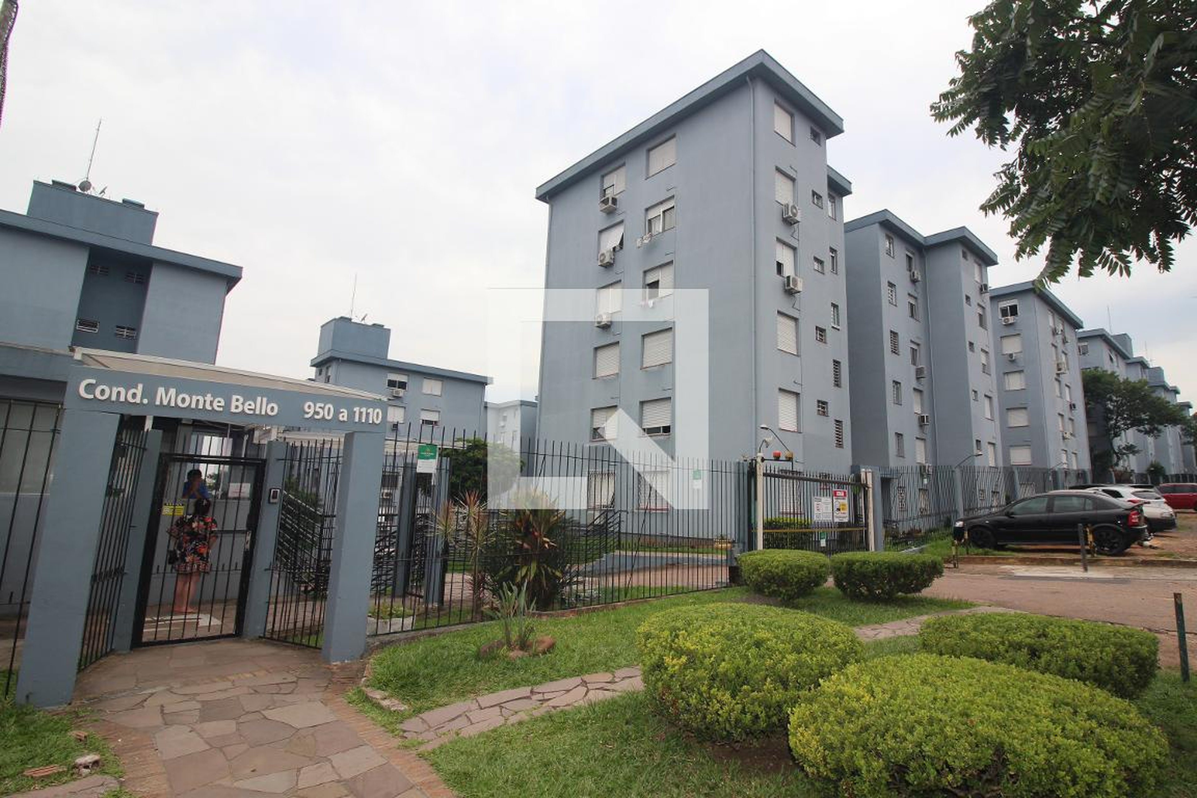Fachada do condomínio Condomínio Monte Belo