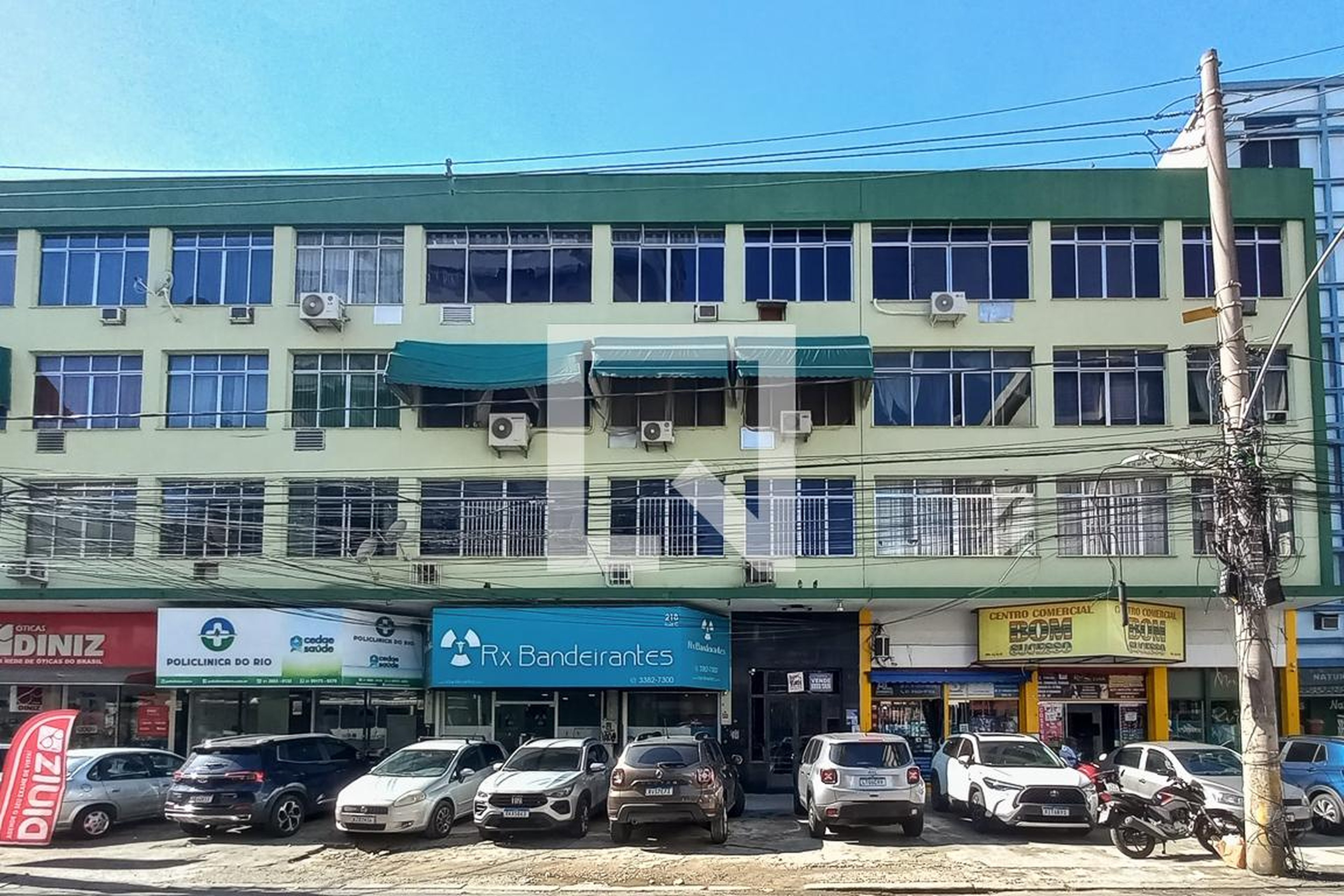 Fachada Condomínio em Rua Cardoso de Morais, 218