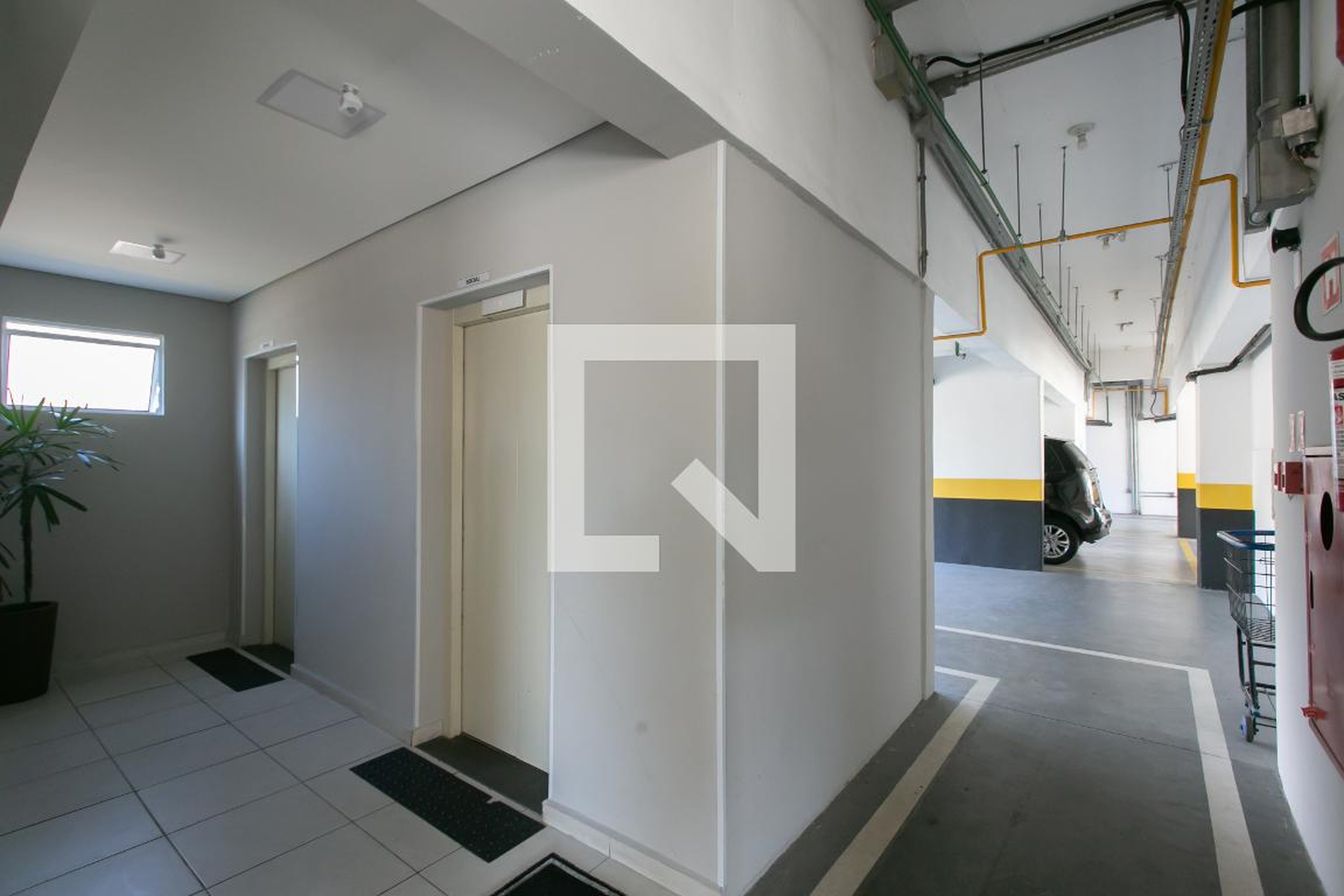 Hall de entrada - Residencial Jd. do Chão