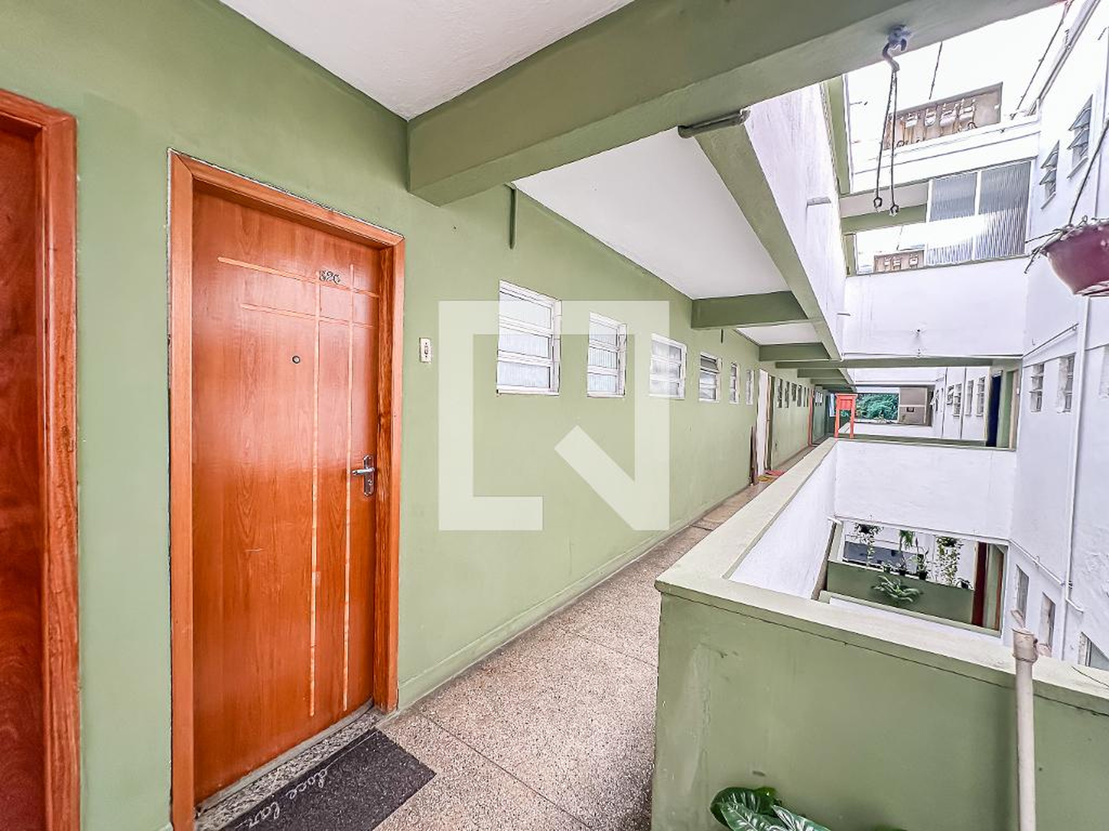 Hall de entrada - Conjunto Residencial Santo Amaro
