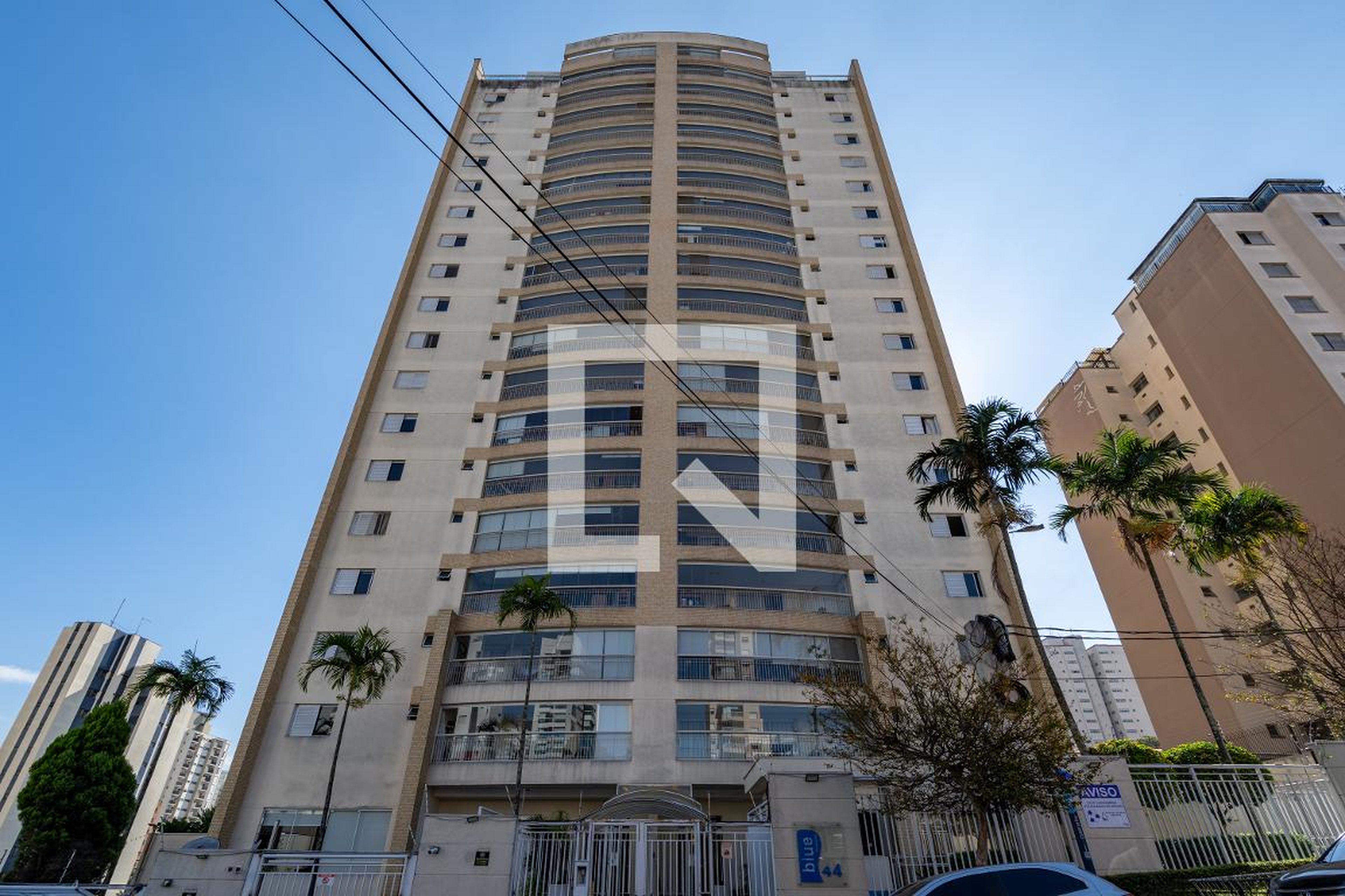 Fachada Condomínio Blue Vila Mascote