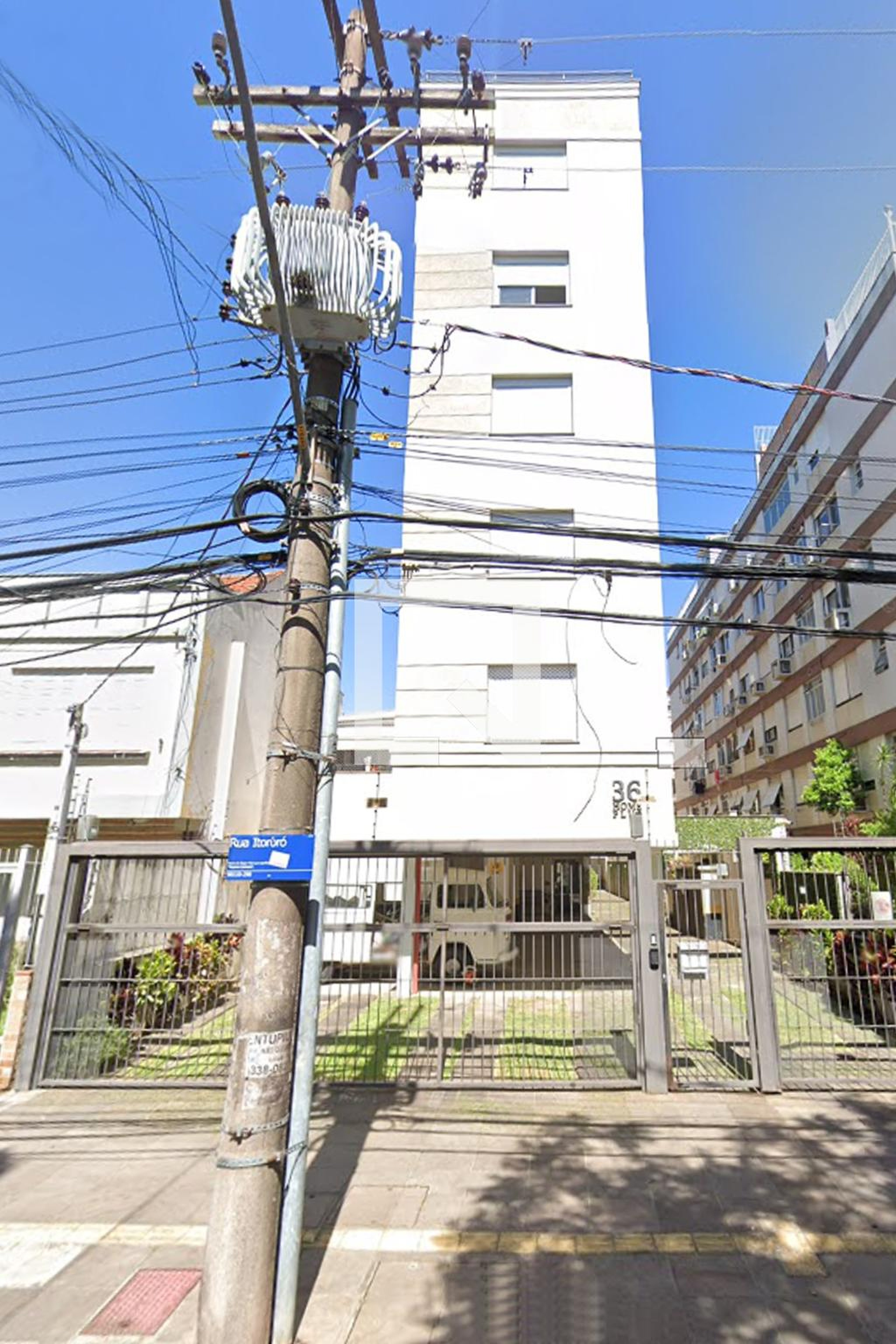 Fachada do Prédio Condomínio em Rua Itororó, 36