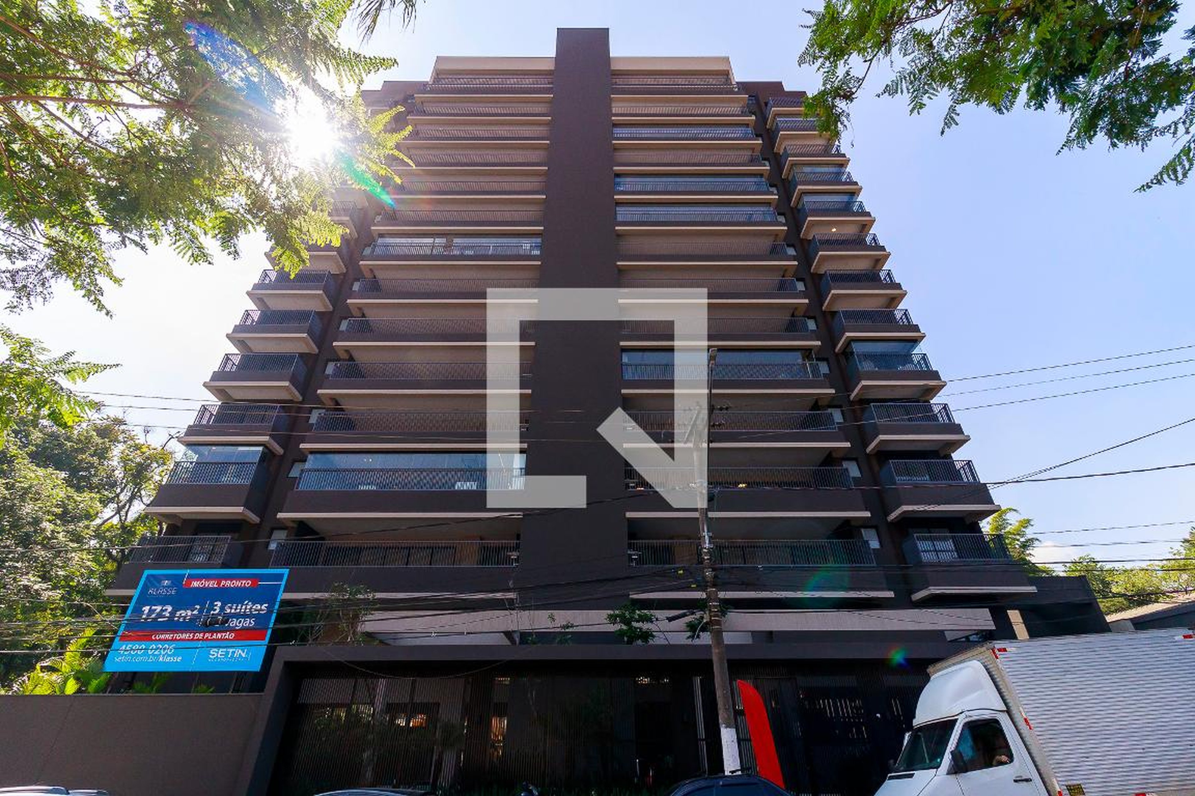 Fachada Condomínio Klasse Alto da Boa Vista