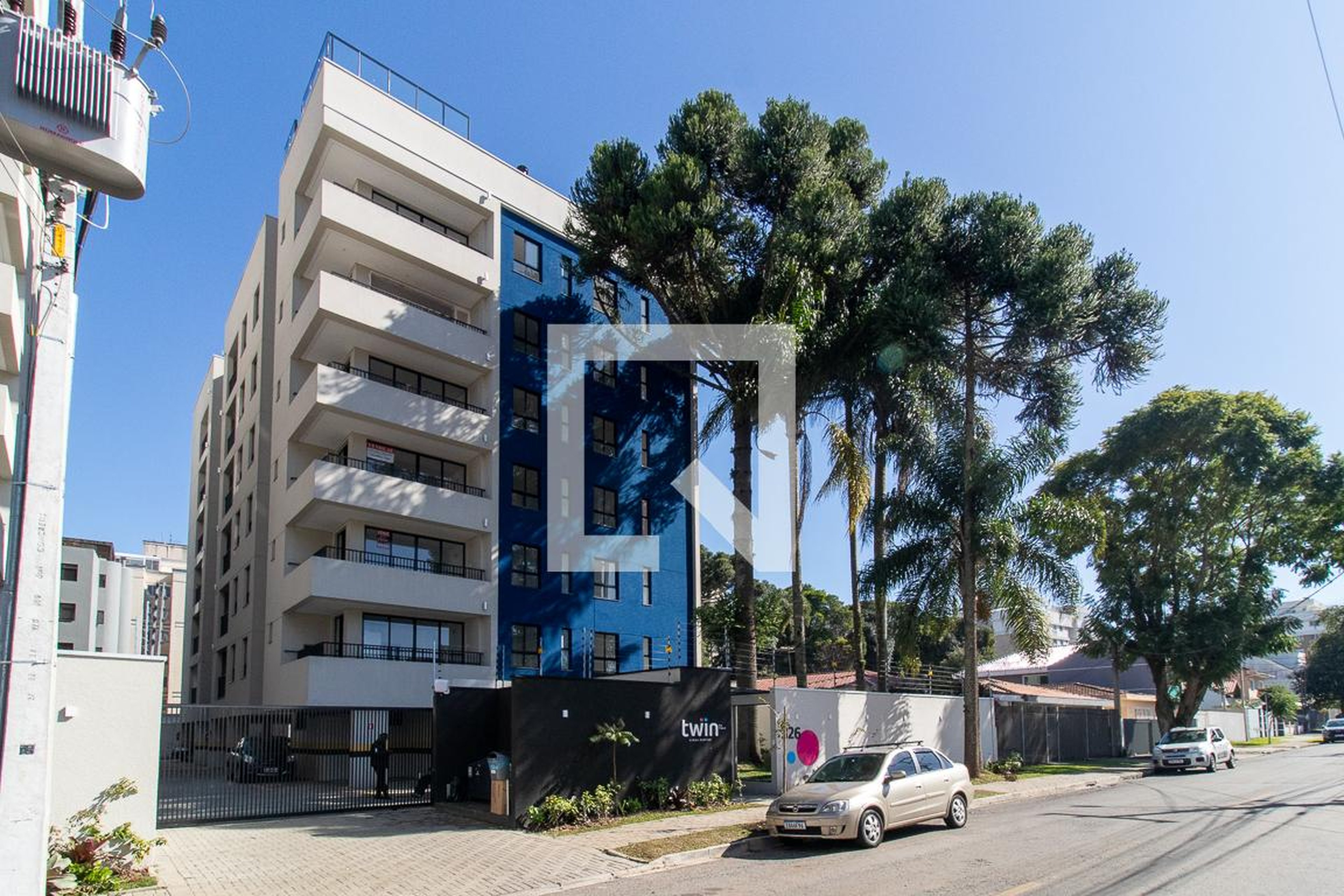 Fachada do Condomínio Condomínio Twin Urban Habitat