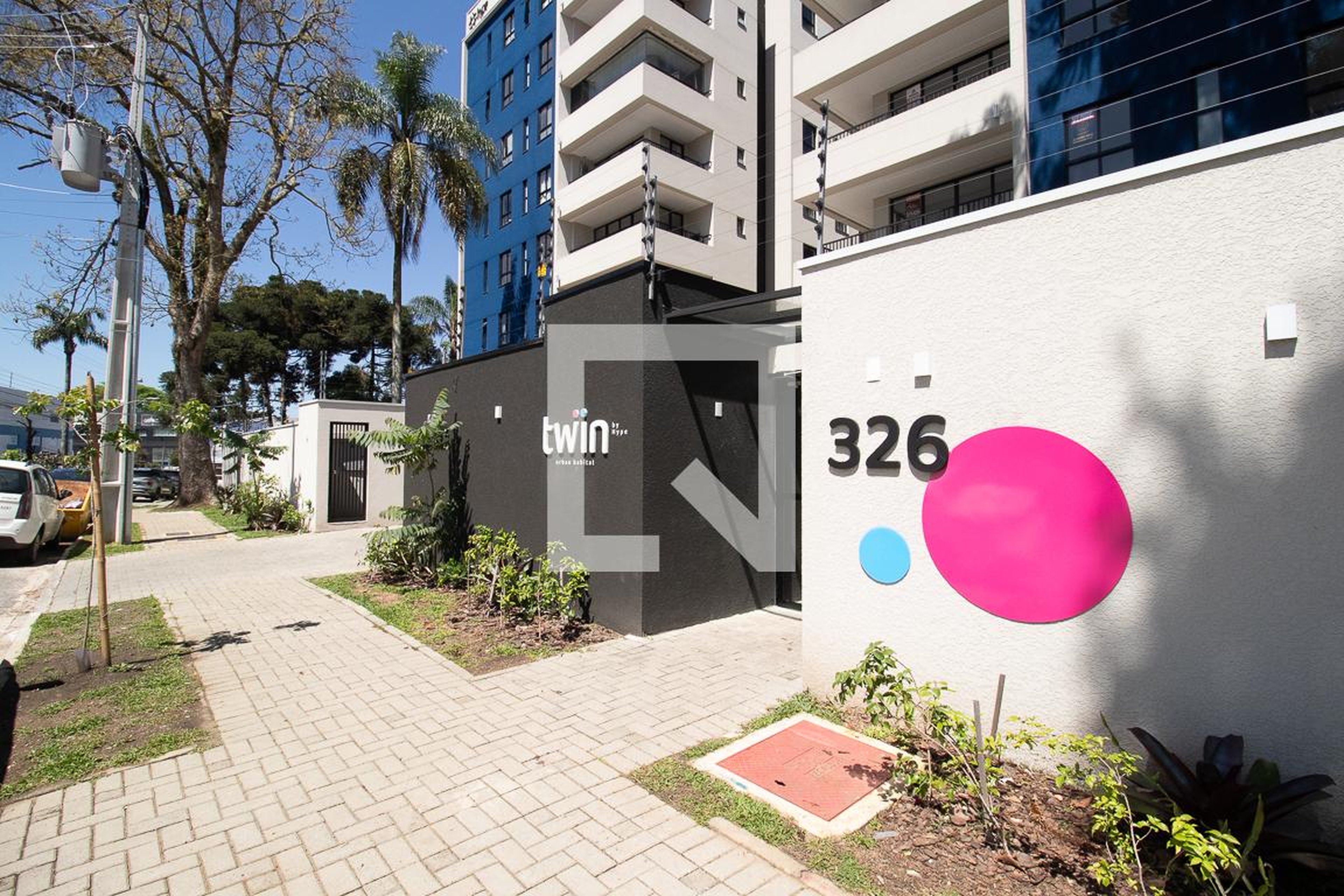 Fachada Condomínio Twin Urban Habitat