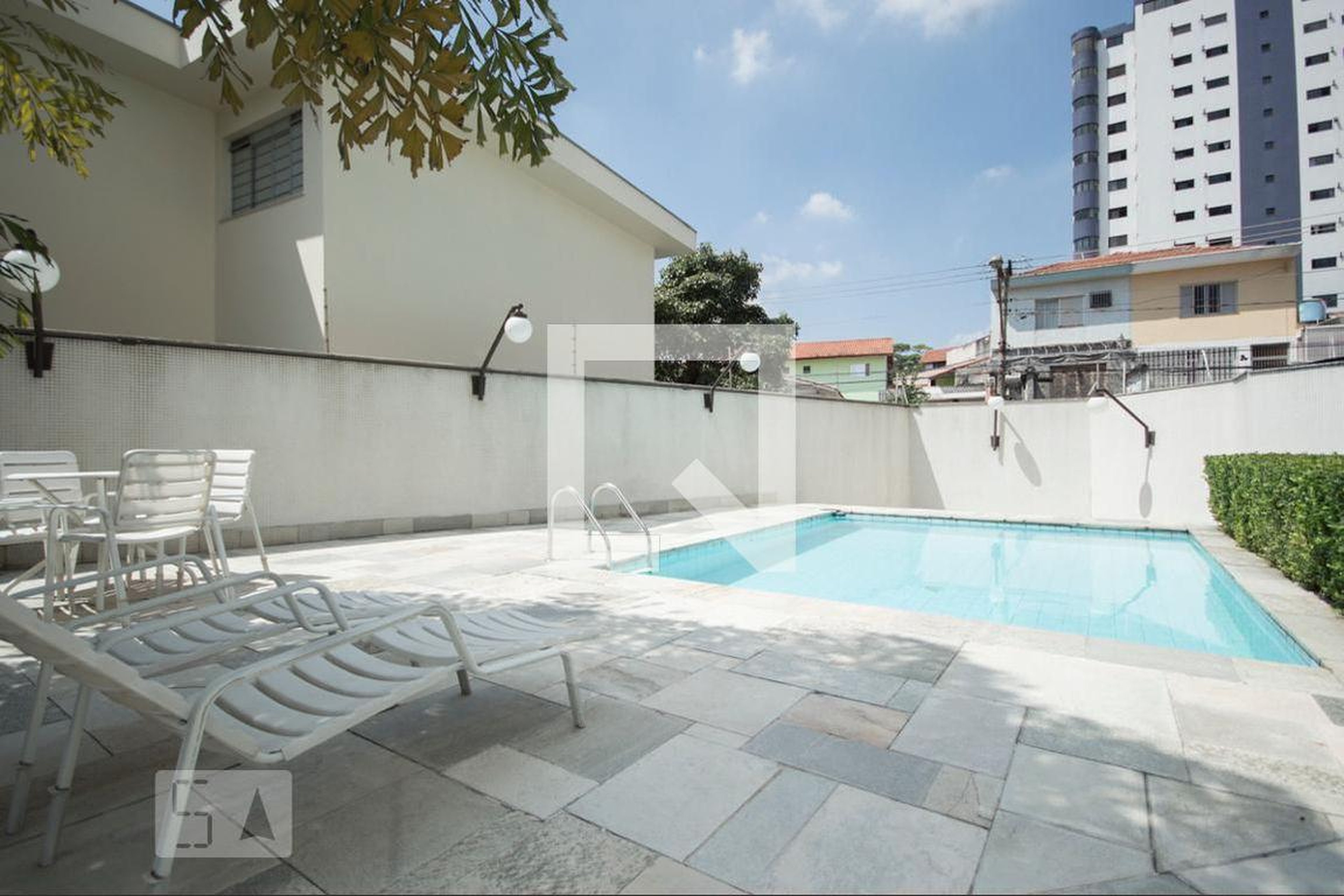 Piscina - Construção Edifício Mirante do Jardim