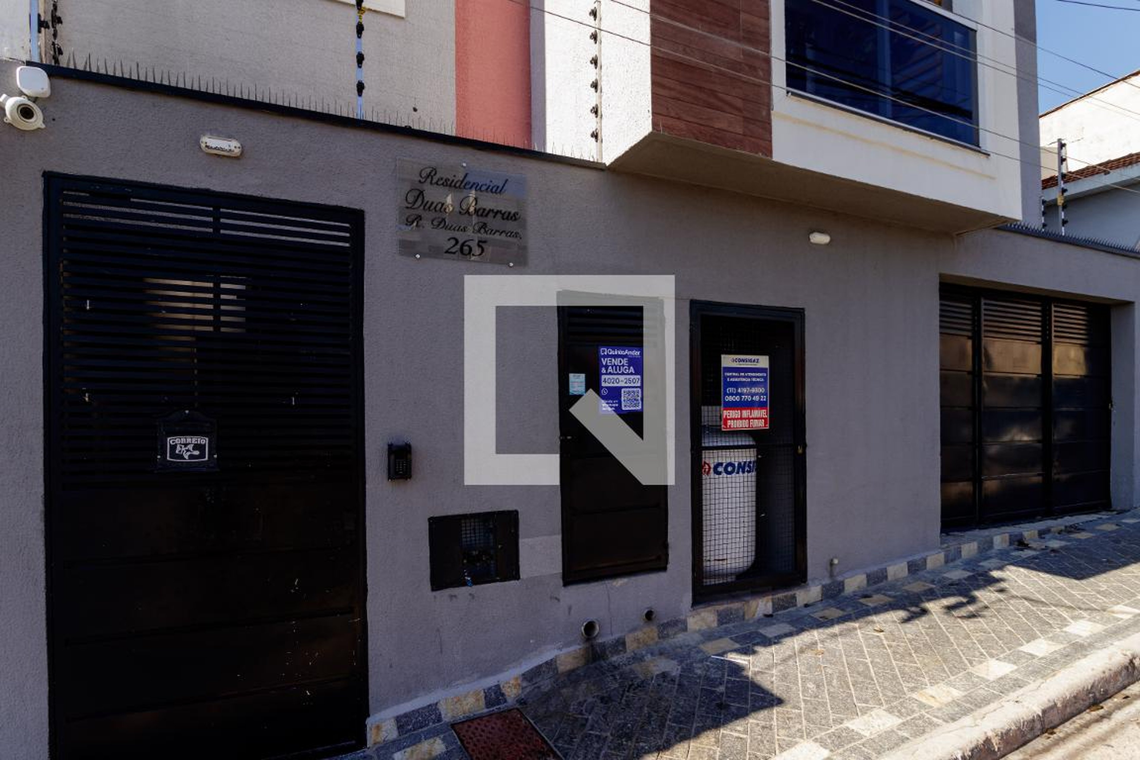 Fachada do Prédio Residencial Duas Barras