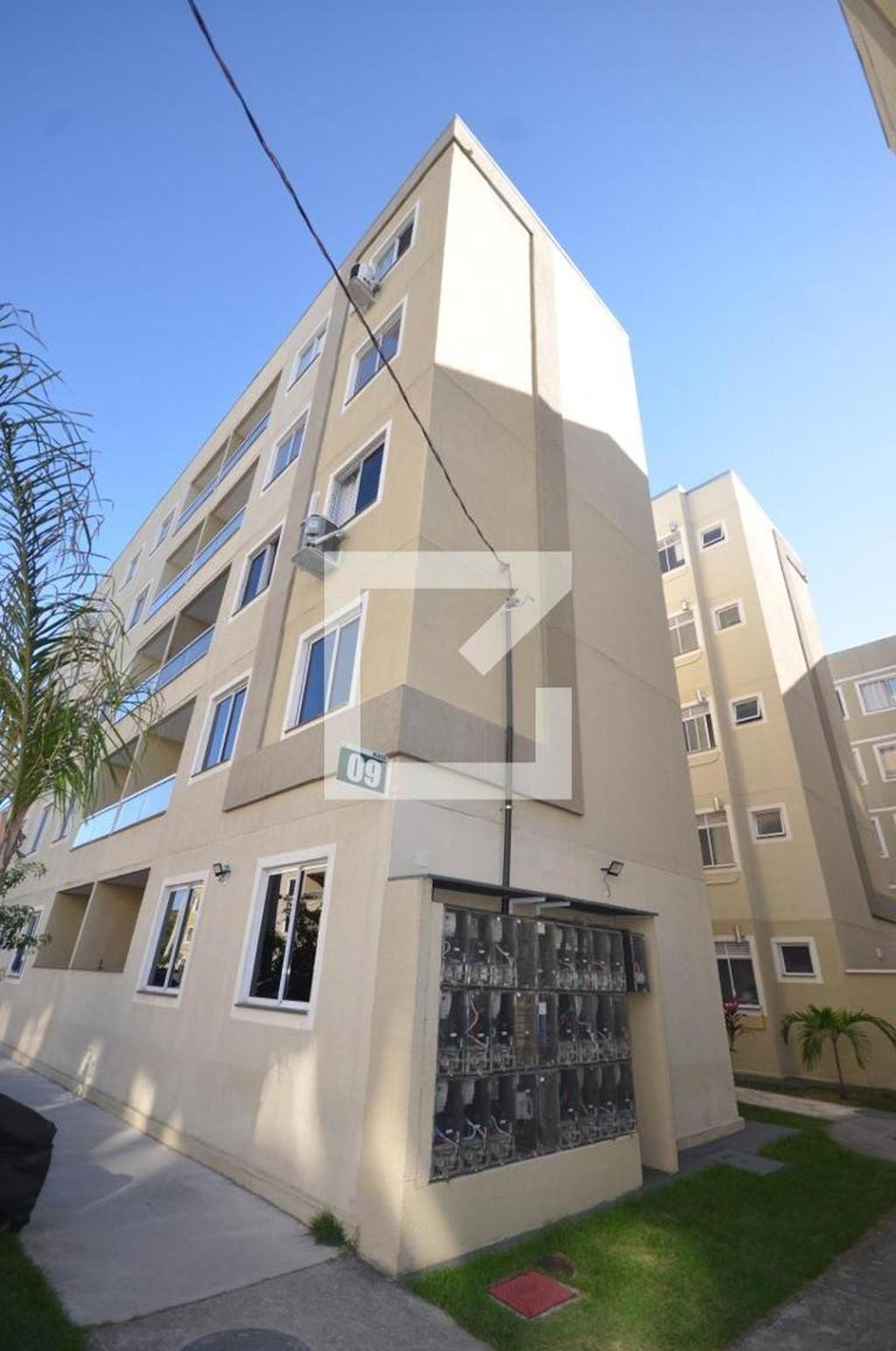 Fachada Condomínio em Rua Campo Grande, 3500