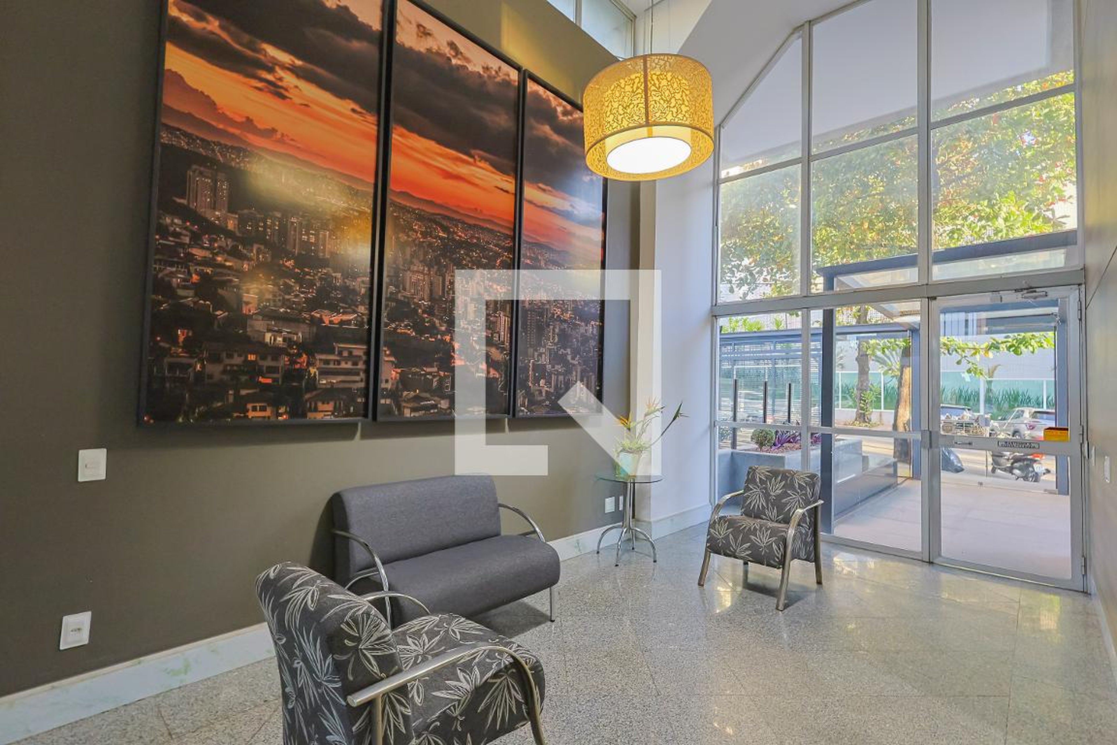 Hall social Edifício Almirante Tamandare