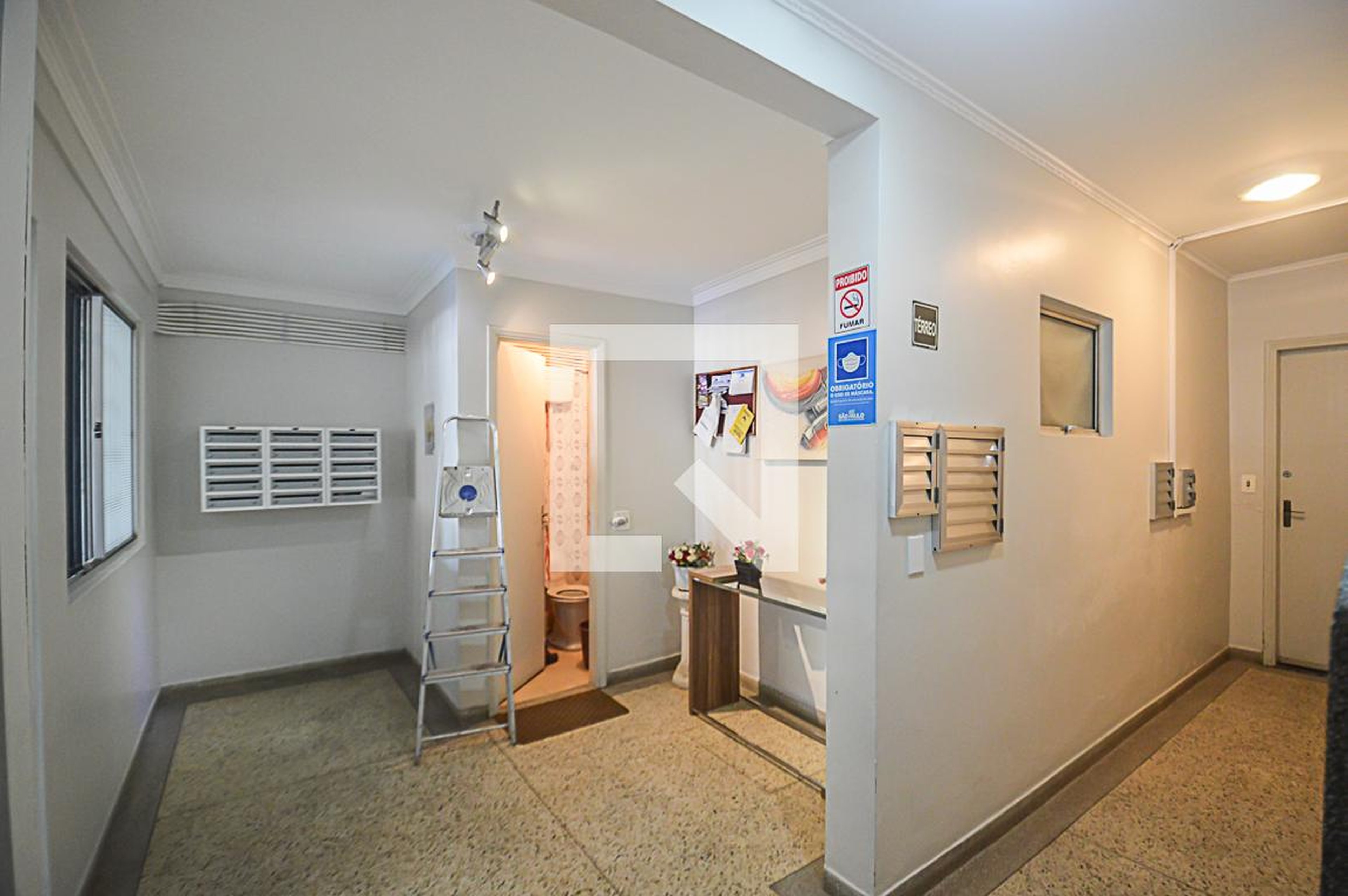 Hall de entrada - Edifício Aquarius