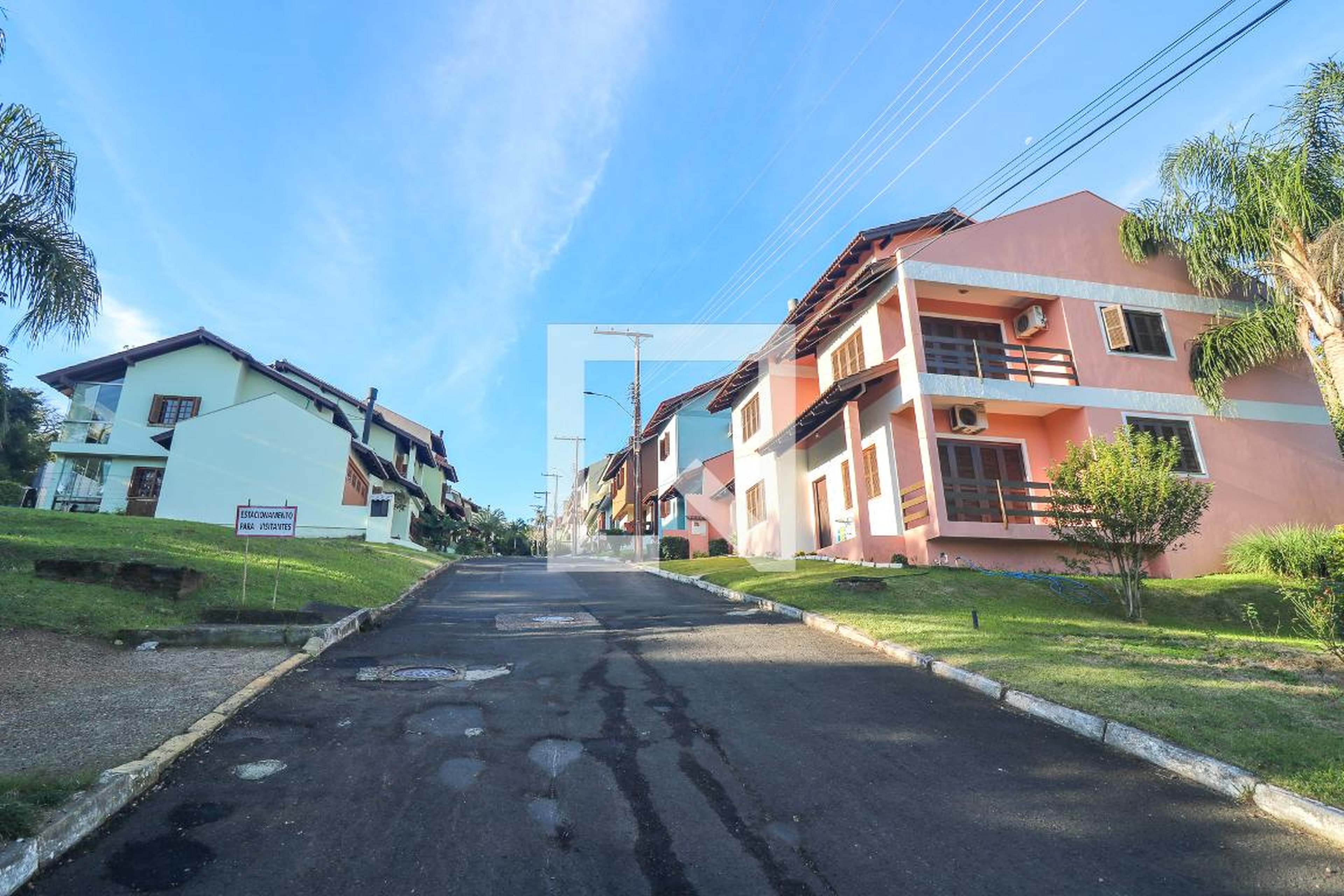 Fachada do condomínio Condomínio Aldeia dos Sonhos