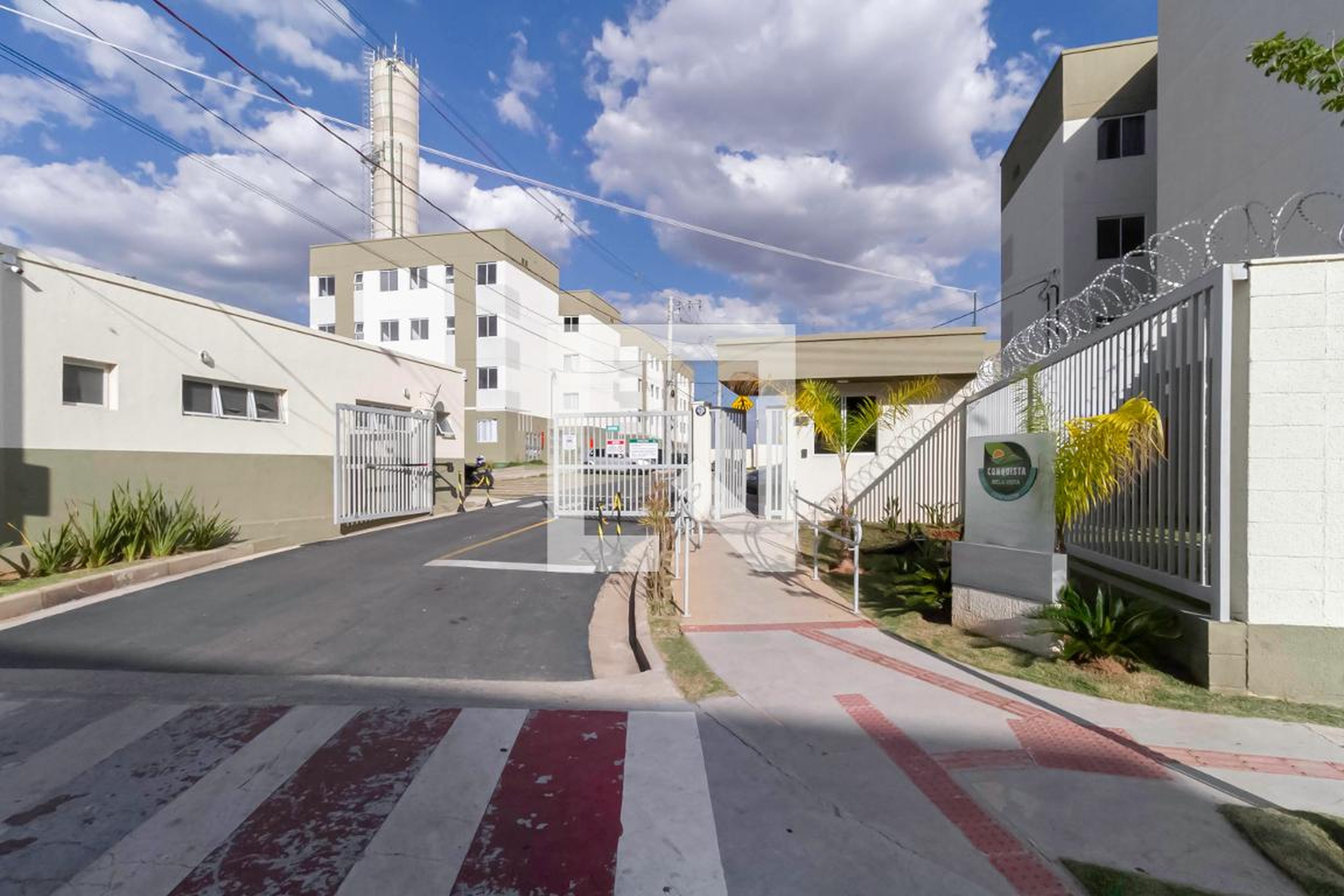 Fachada do condomínio Condomínio Conquista Bela Vista