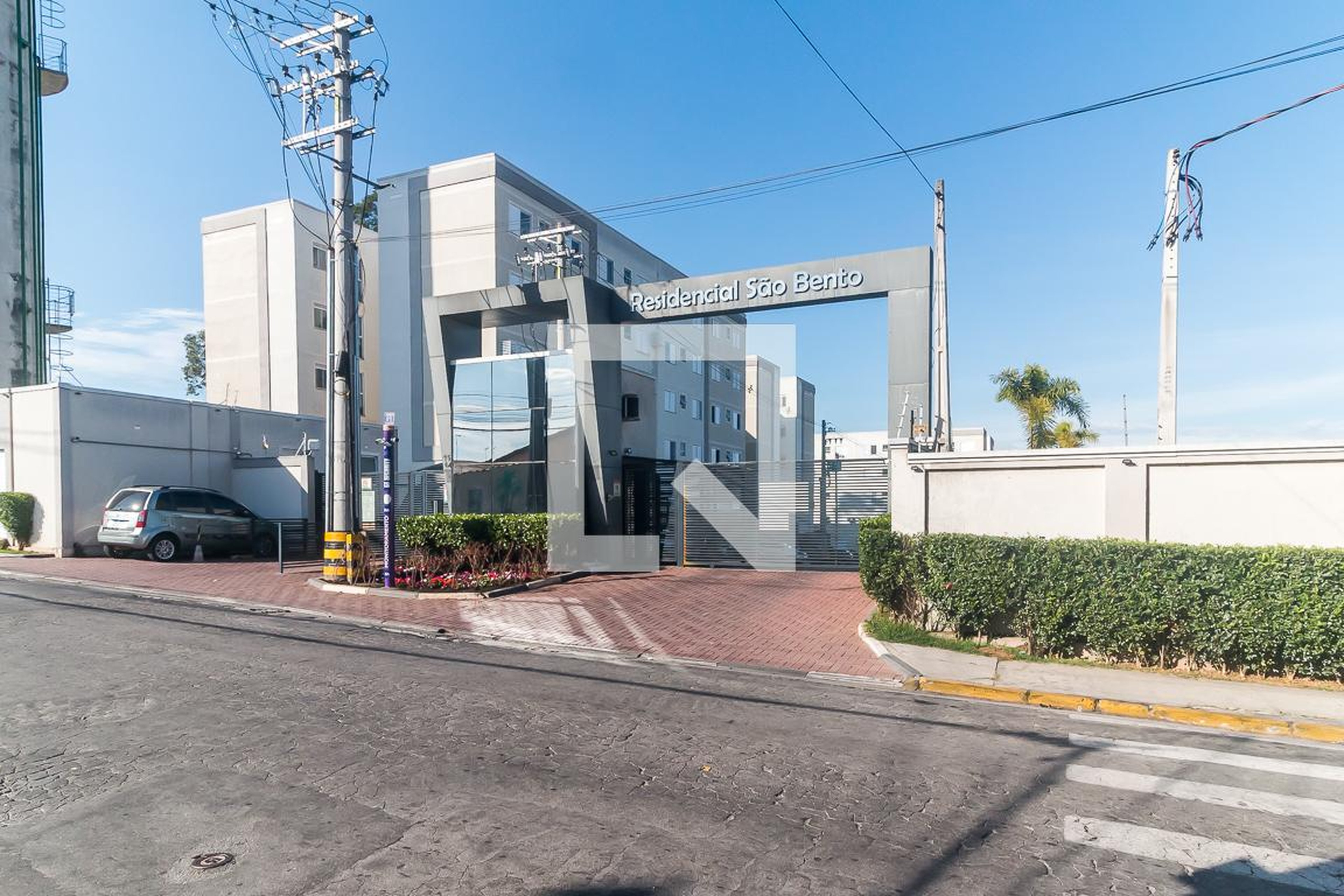 Fachada do Condomínio Residencial São Bento